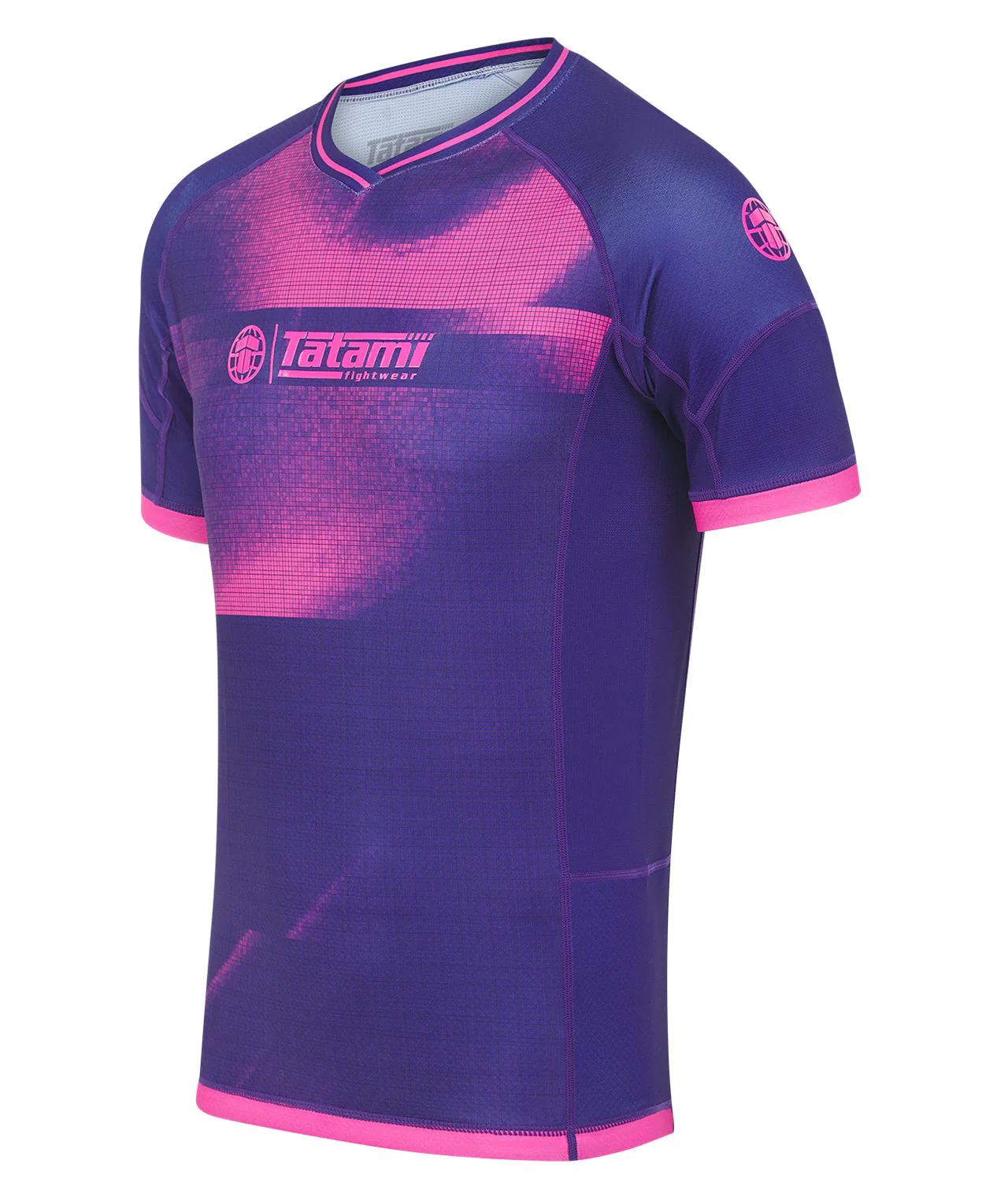 Cyber Rash Guard - Purple - Image 3