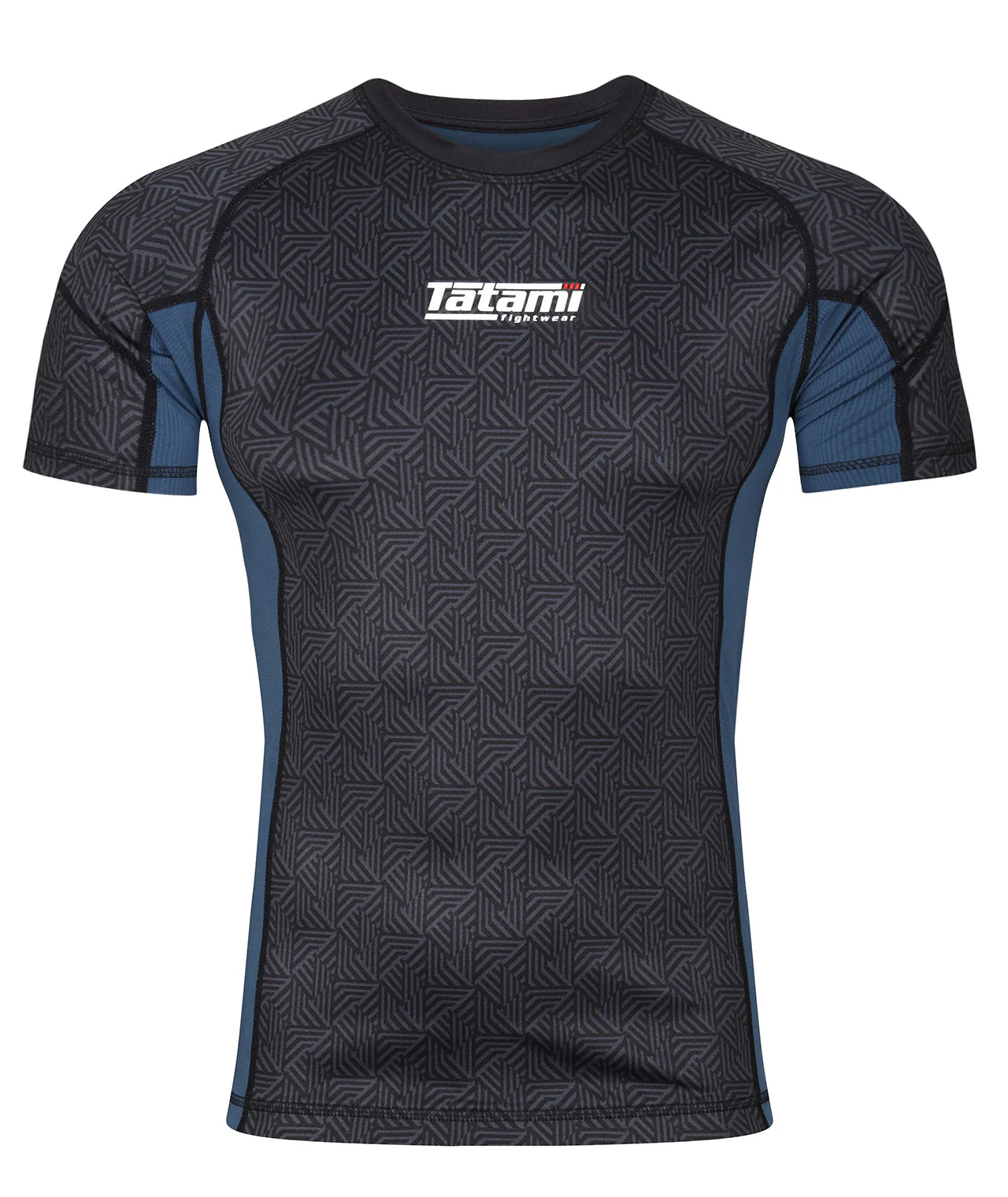 Dimension Short Sleeve Rash Guard - Petrol Blue