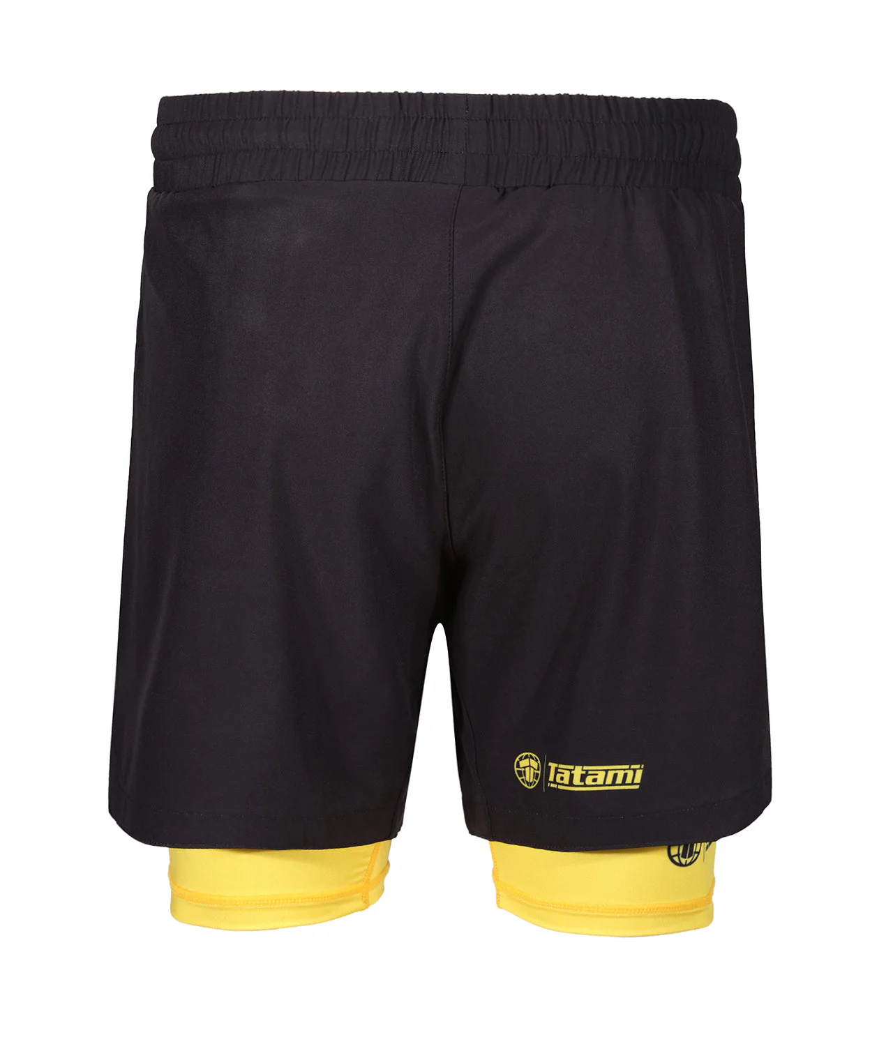 Dual Layer Grappling Shorts - Yellow - Image 5