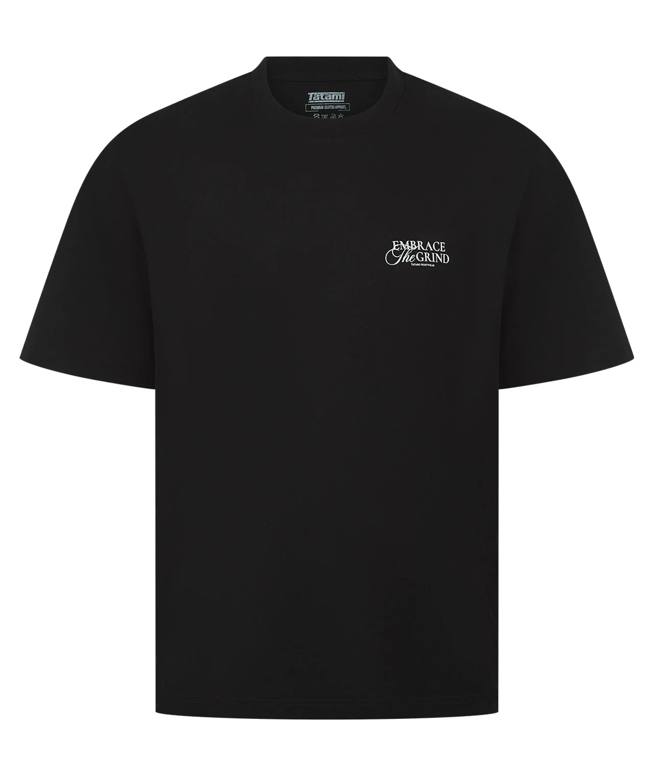 Embrace The Grind Oversized T-Shirt - Black