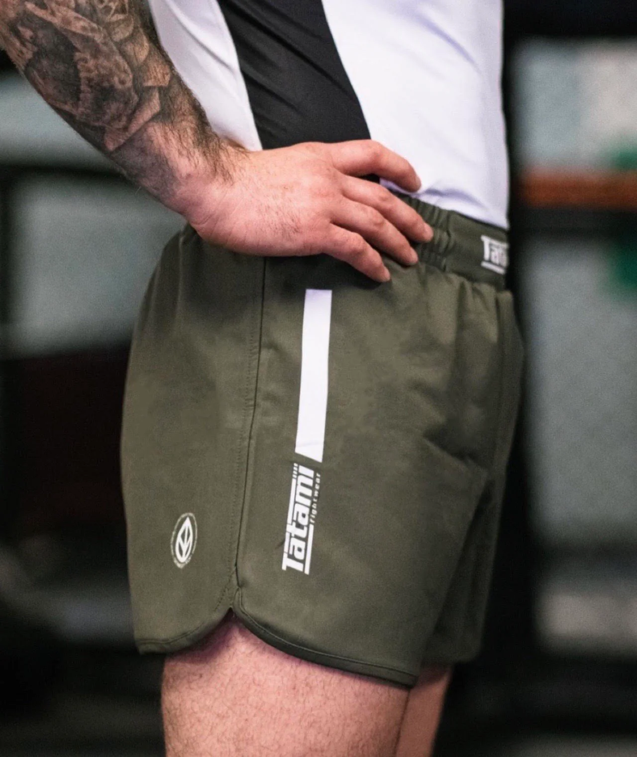 Everyday High Cut Shorts - Khaki - Image 2