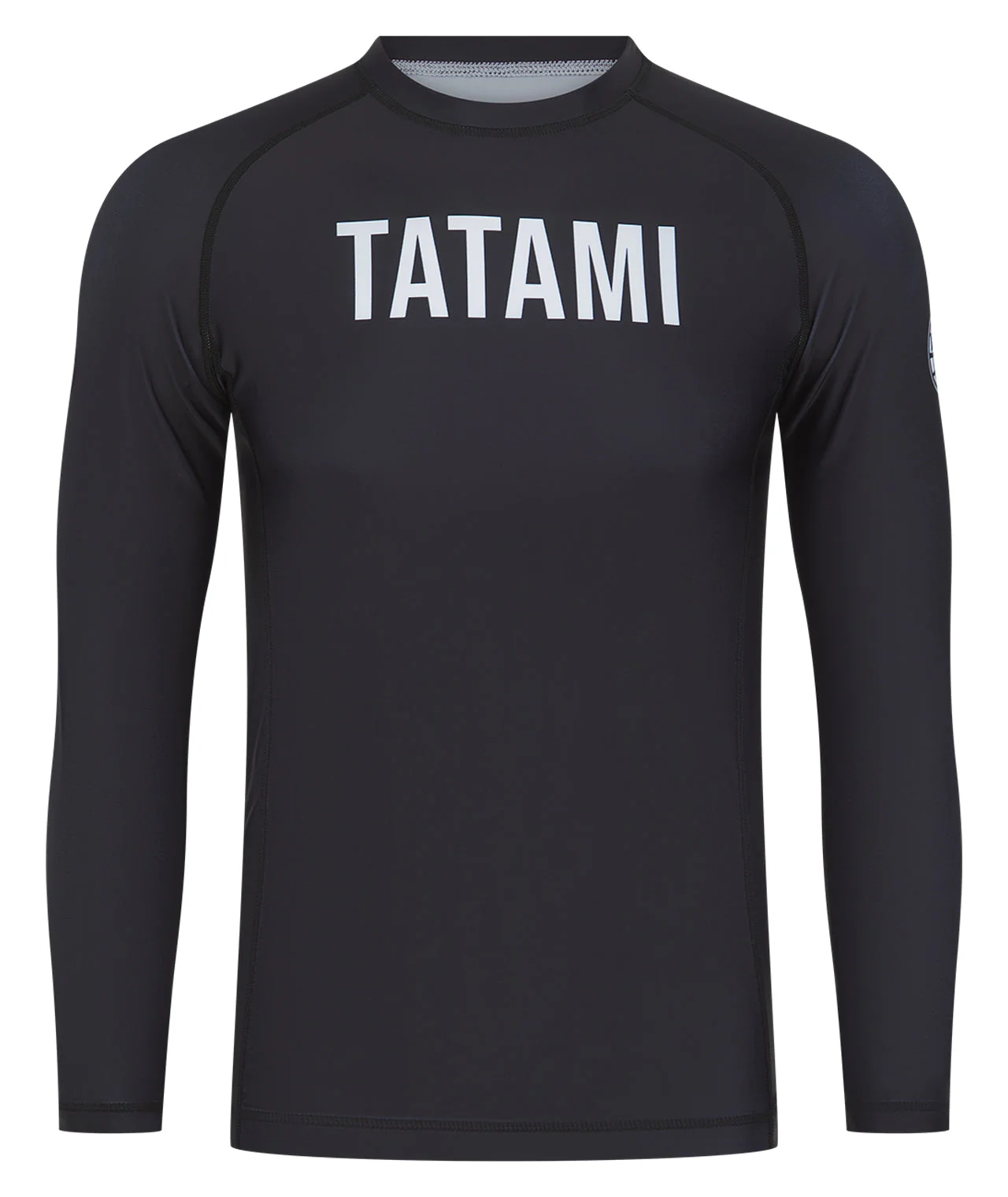 Mens Helena Ranked Long Sleeve Rash Guard - Black