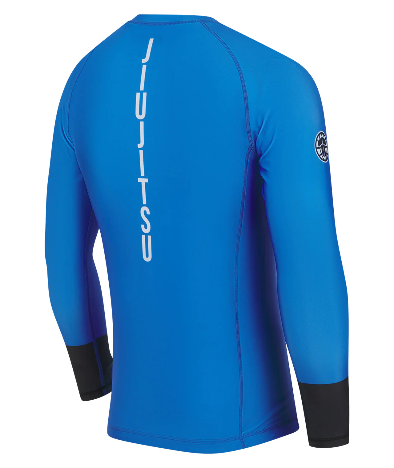 Mens Helena Ranked Long Sleeve Rash Guard - Blue - Image 4