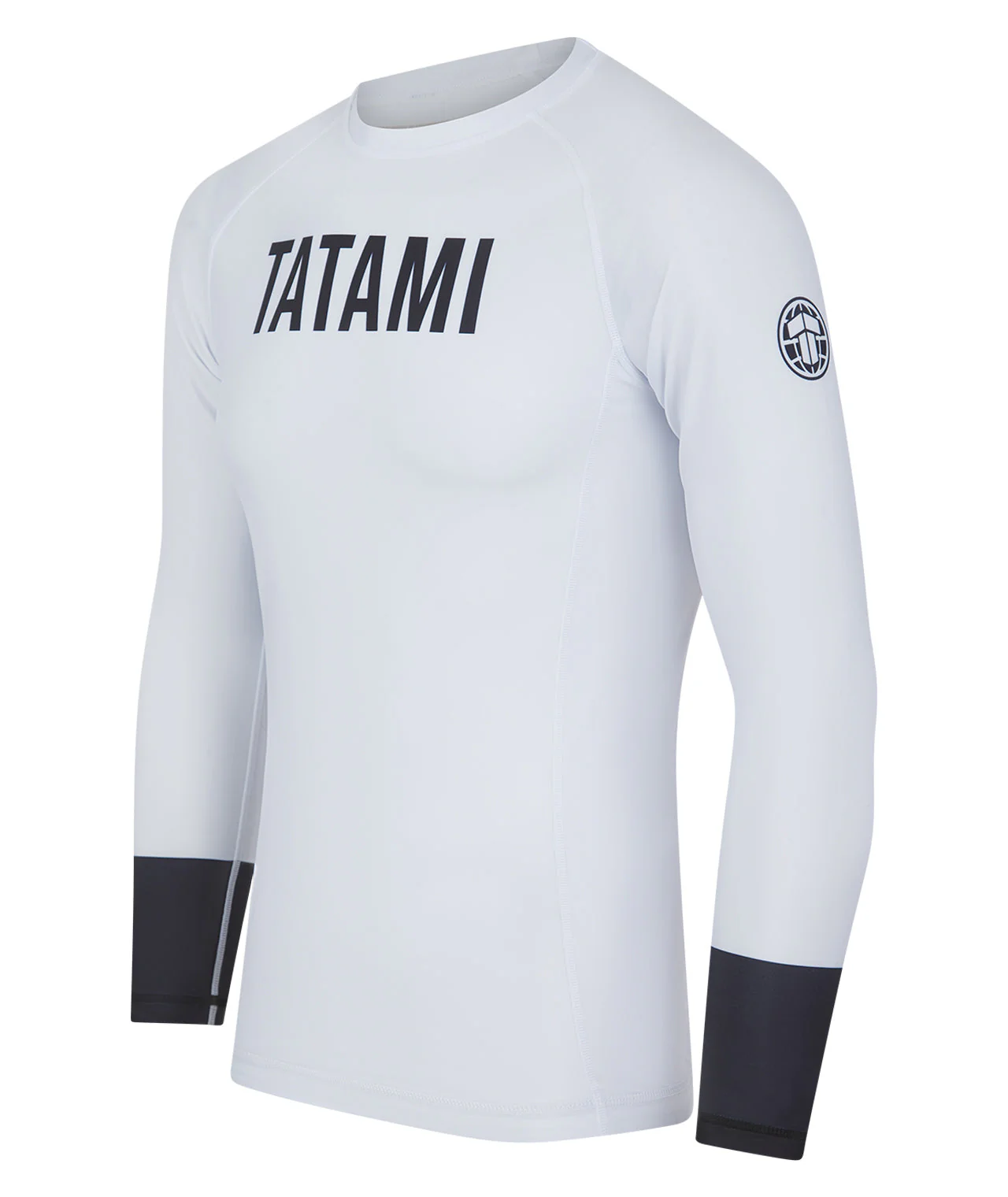 Mens Helena Ranked Long Sleeve Rash Guard - White - Image 3