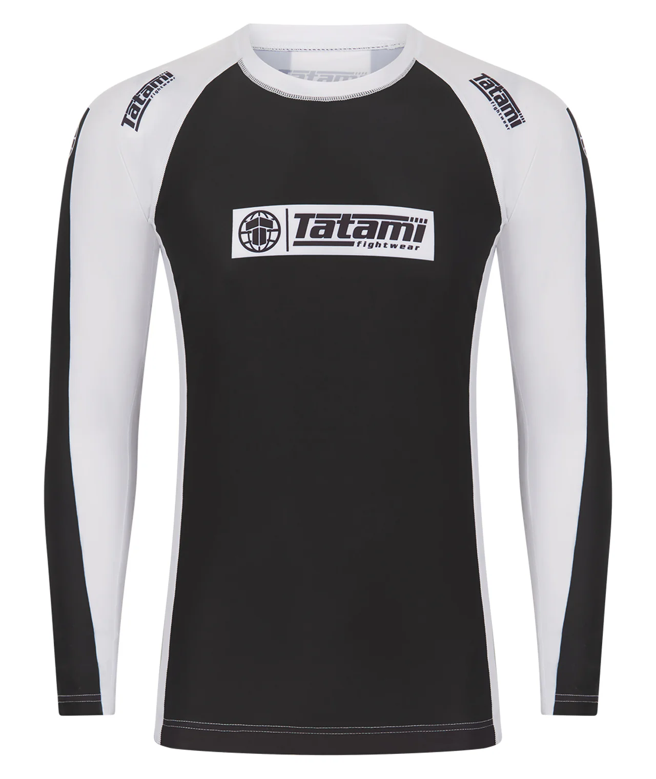 IBJJF Ranked Long Sleeve Rash Guard - White