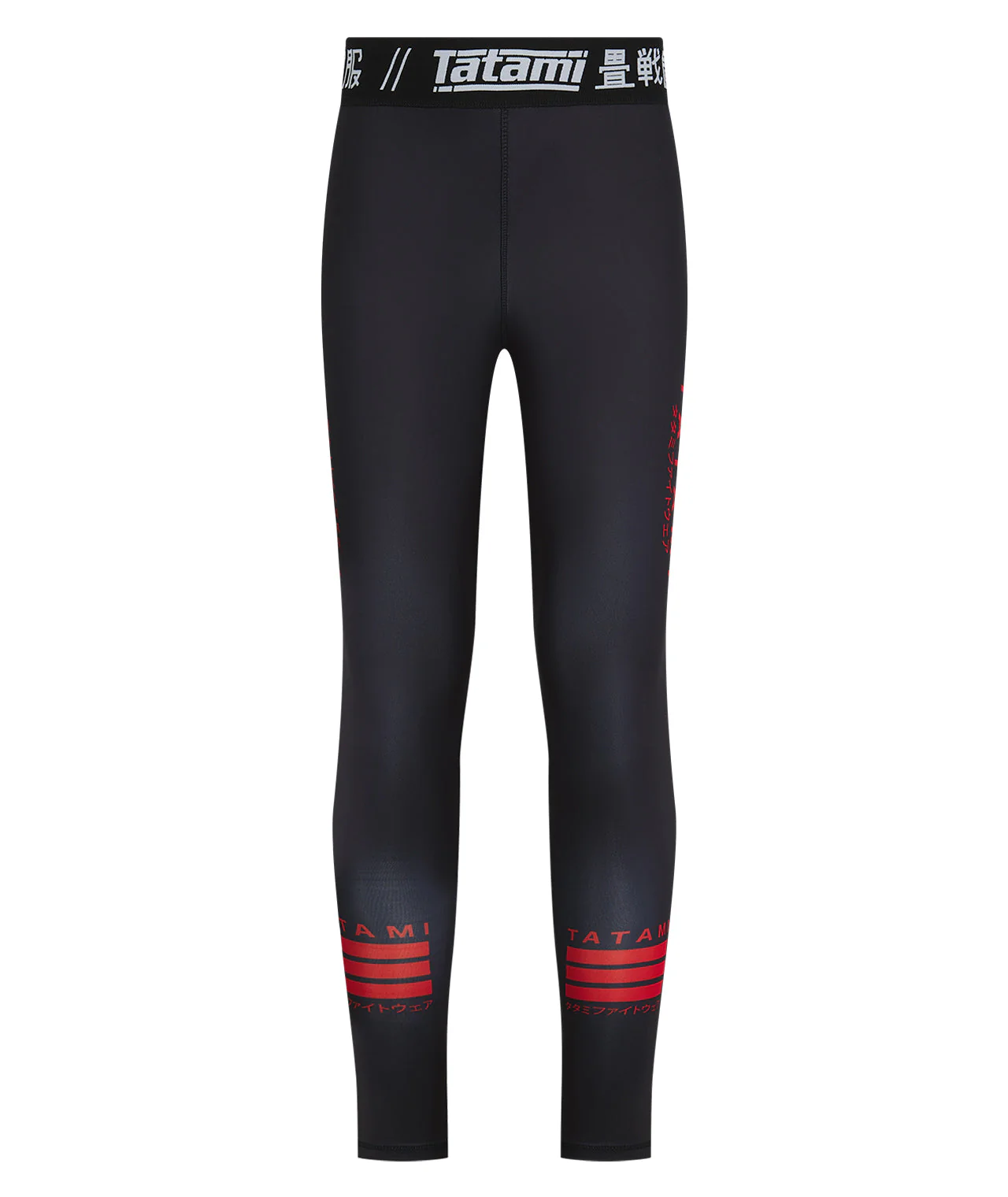 Katakana V2 Grappling Spats - Black - Image 2