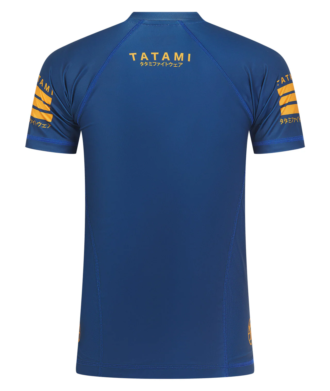 Katakana V2 Short Sleeve Rash Guard - Blue - Image 2
