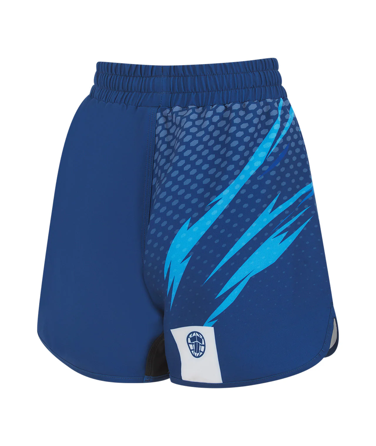 Kids Abstract Shorts - Blue - Image 4