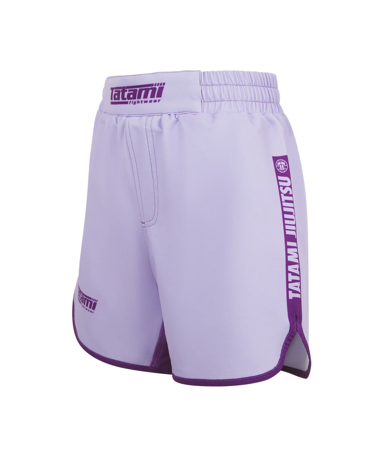 Kids Contrast Grappling Shorts - Berry - Image 2