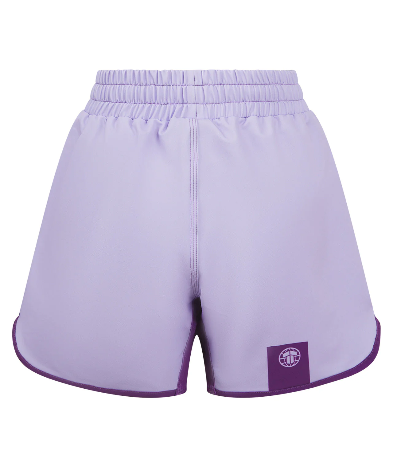 Kids Contrast Grappling Shorts - Berry - Image 3