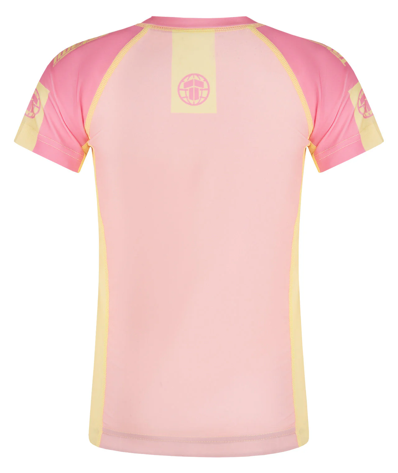 Kids Contrast Short Sleeve Rash Guard - Candy - Image 3