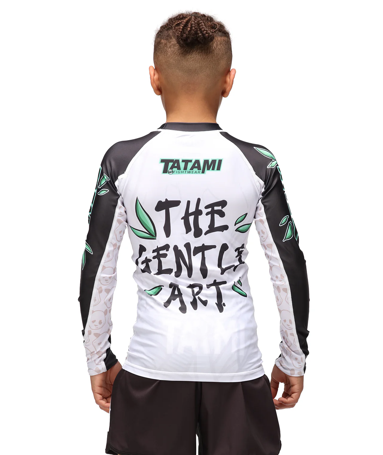Kids Gentle Panda Rash Guard - Image 2