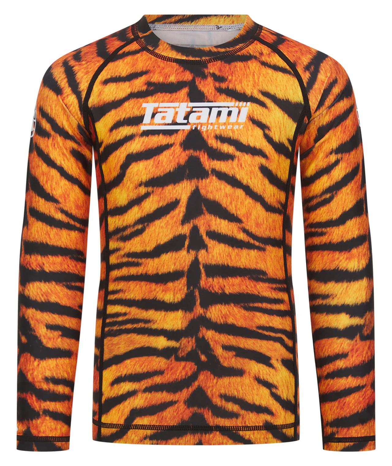 Kids Helena Long Sleeve Rash Guard - Tiger