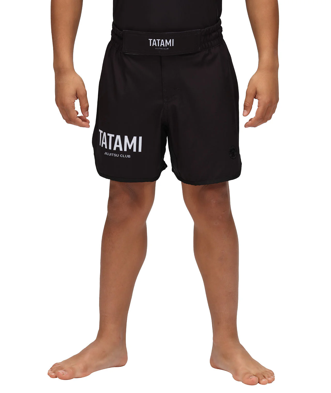Kids JJ Club Grappling Shorts - Black - Image 2