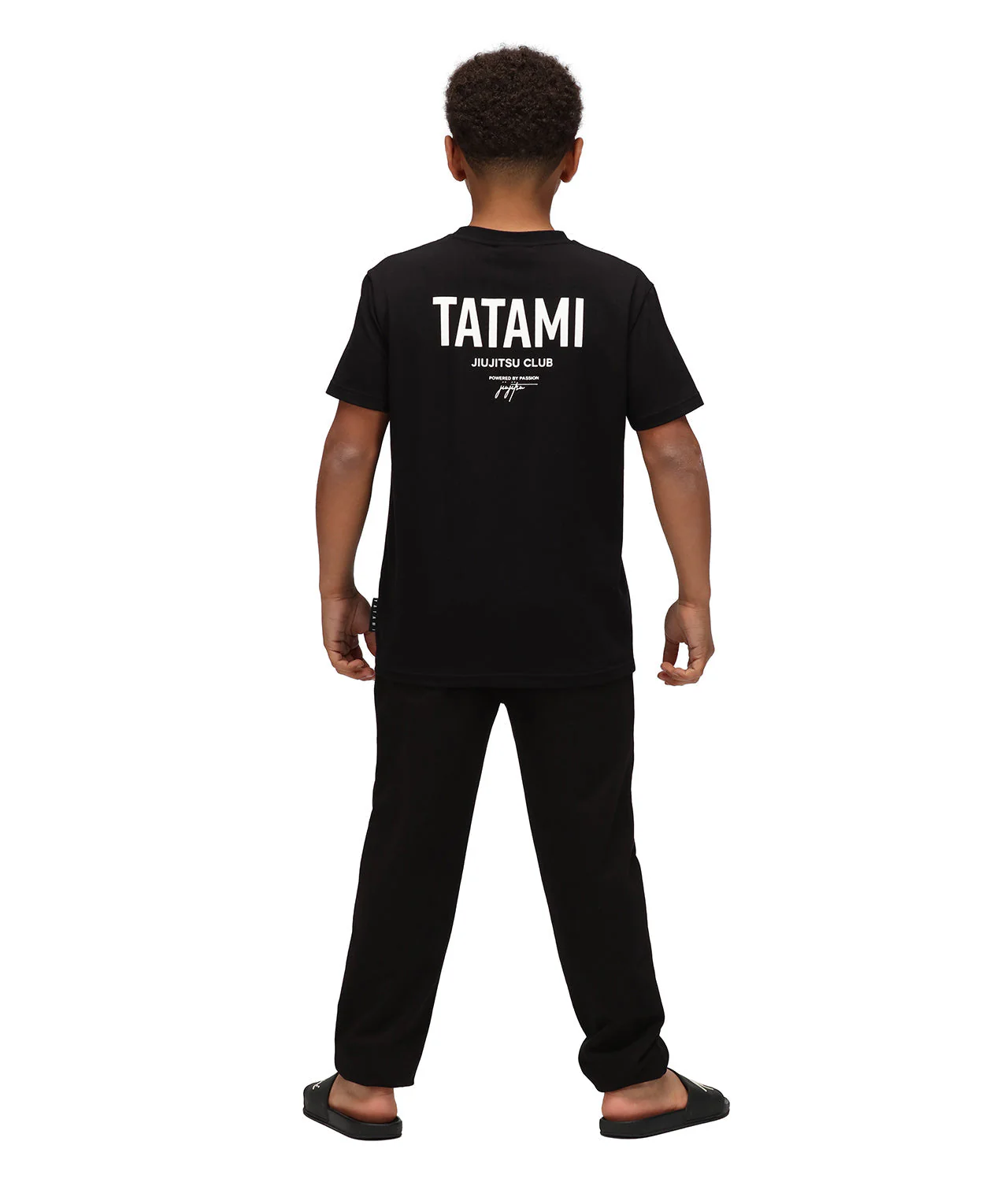 Kids JJ Club T-Shirt - Black - Image 6