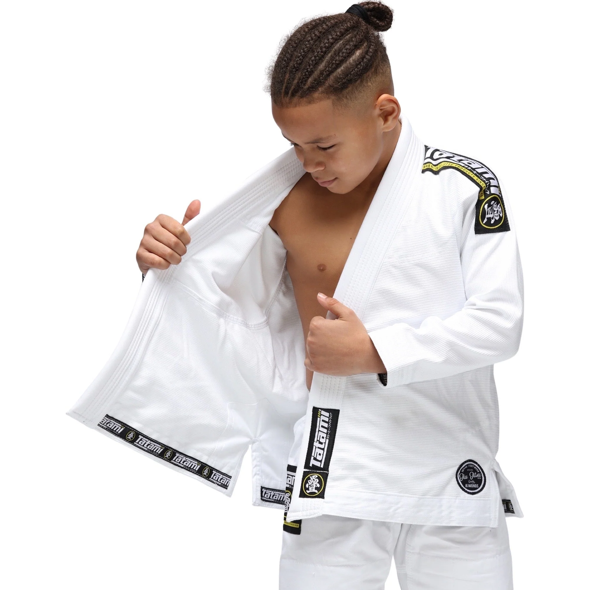 Kids Nova Absolute White Gi - Image 7