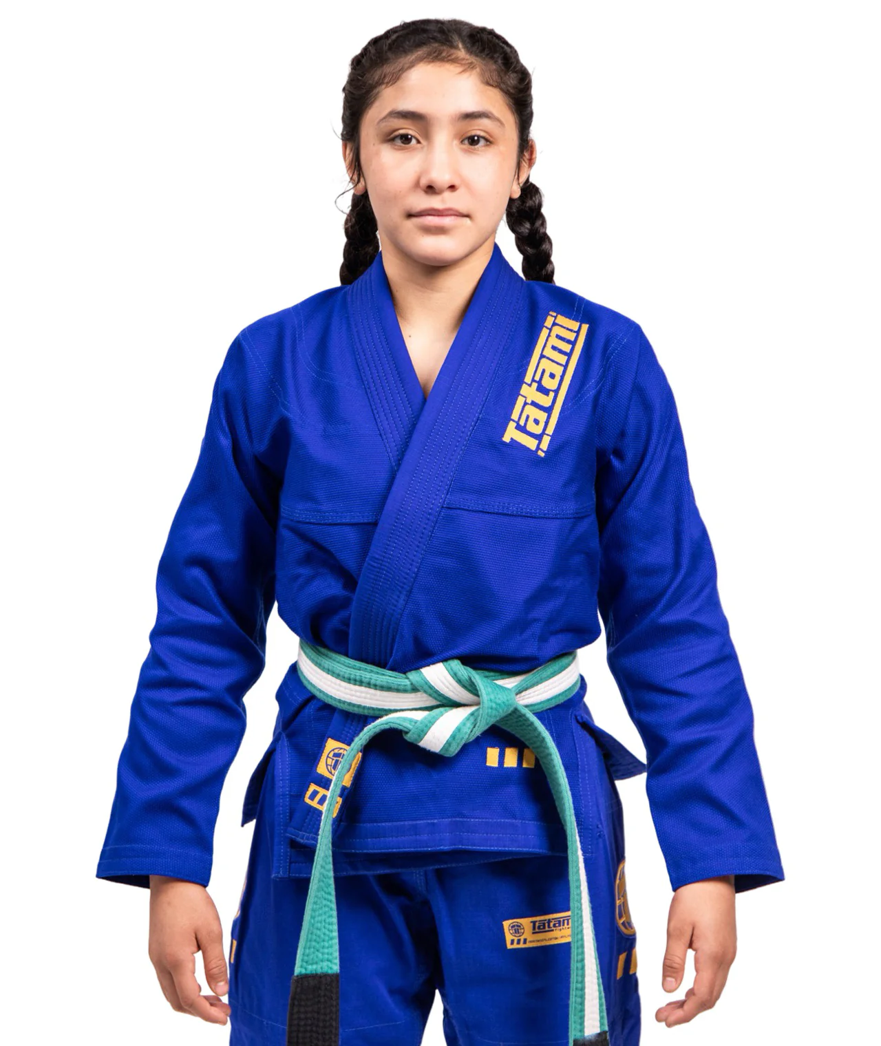 Kids Pro Series Gi - Blue & Champion Gold