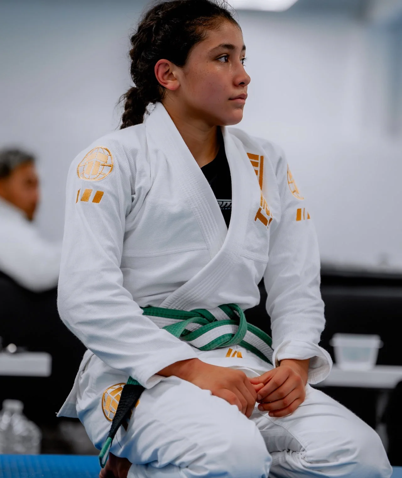 Kids Pro Series Gi - White & Champion Gold - Image 8