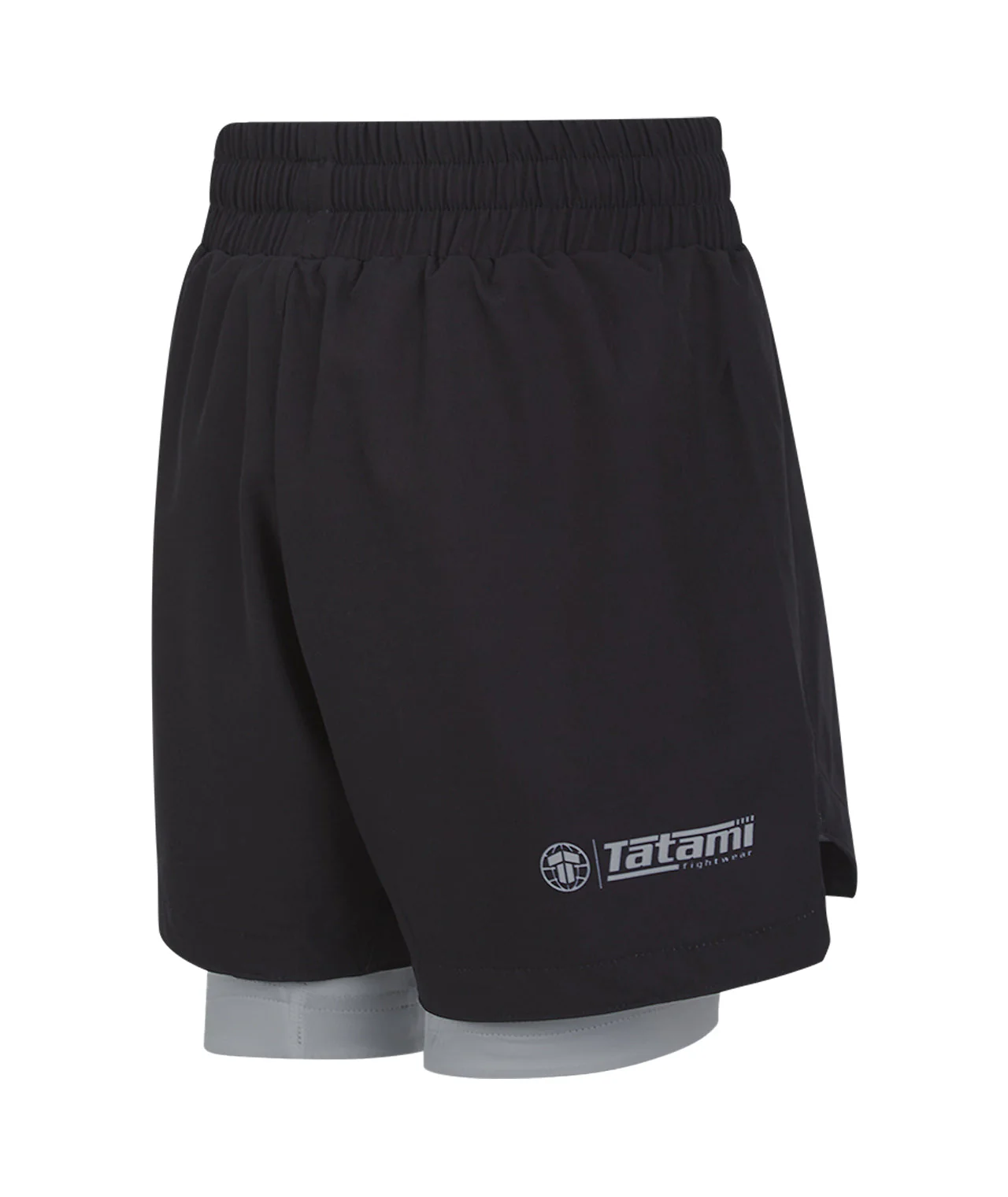 Kids Ranked Hybrid Shorts - Grey - Image 4
