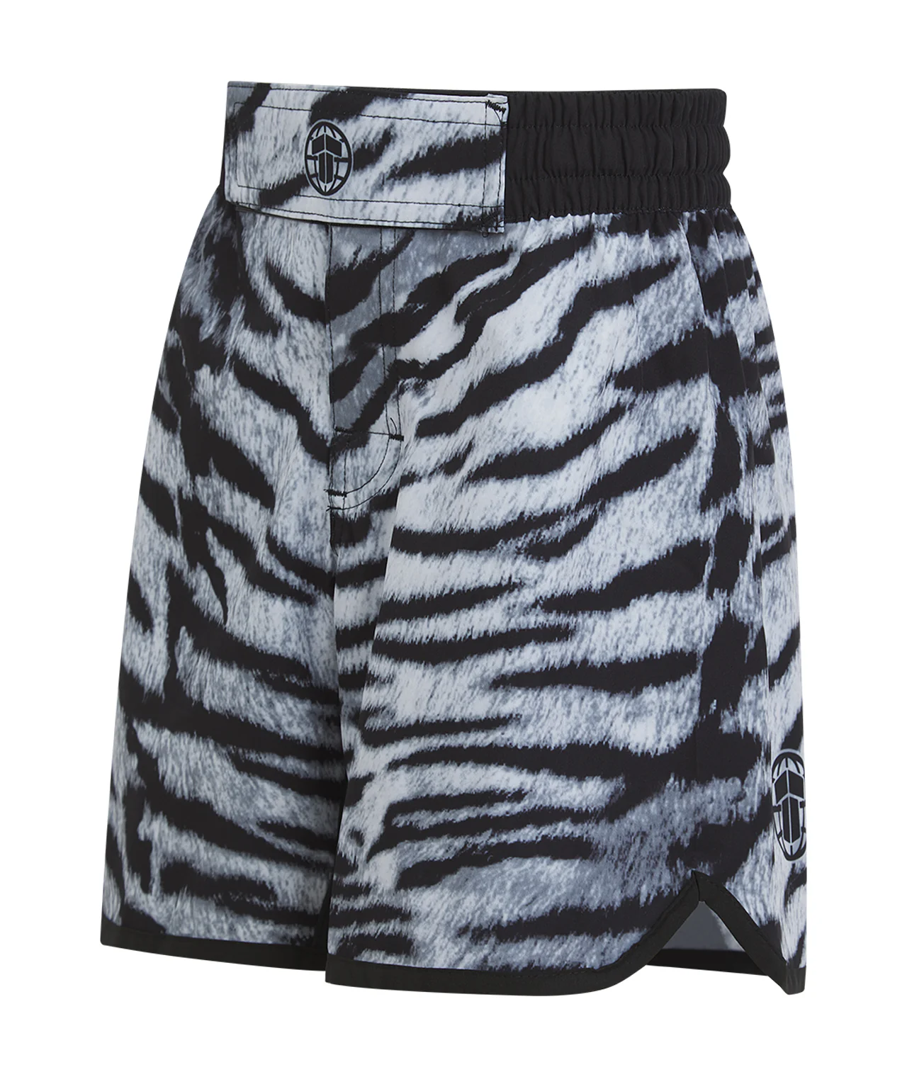 Kids Recharged Grappling Shorts - Grey Tiger - Image 3