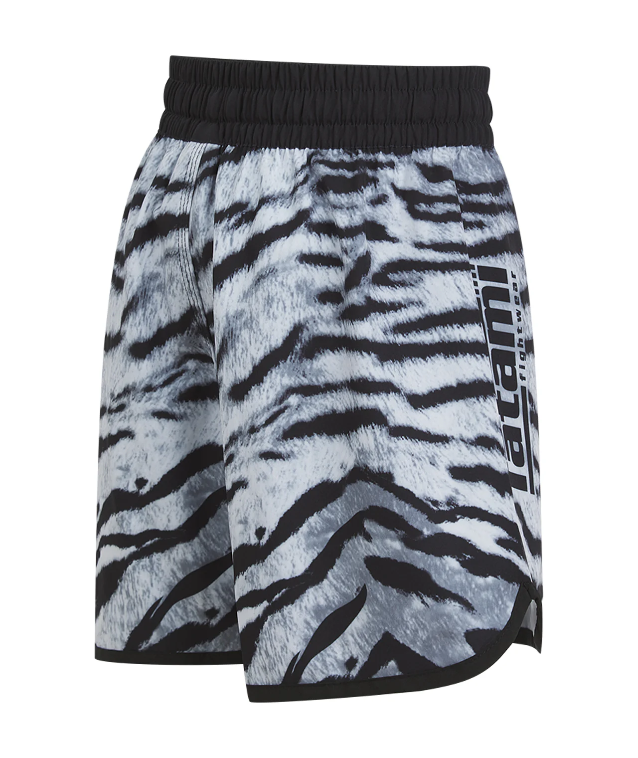 Kids Recharged Grappling Shorts - Grey Tiger - Image 4