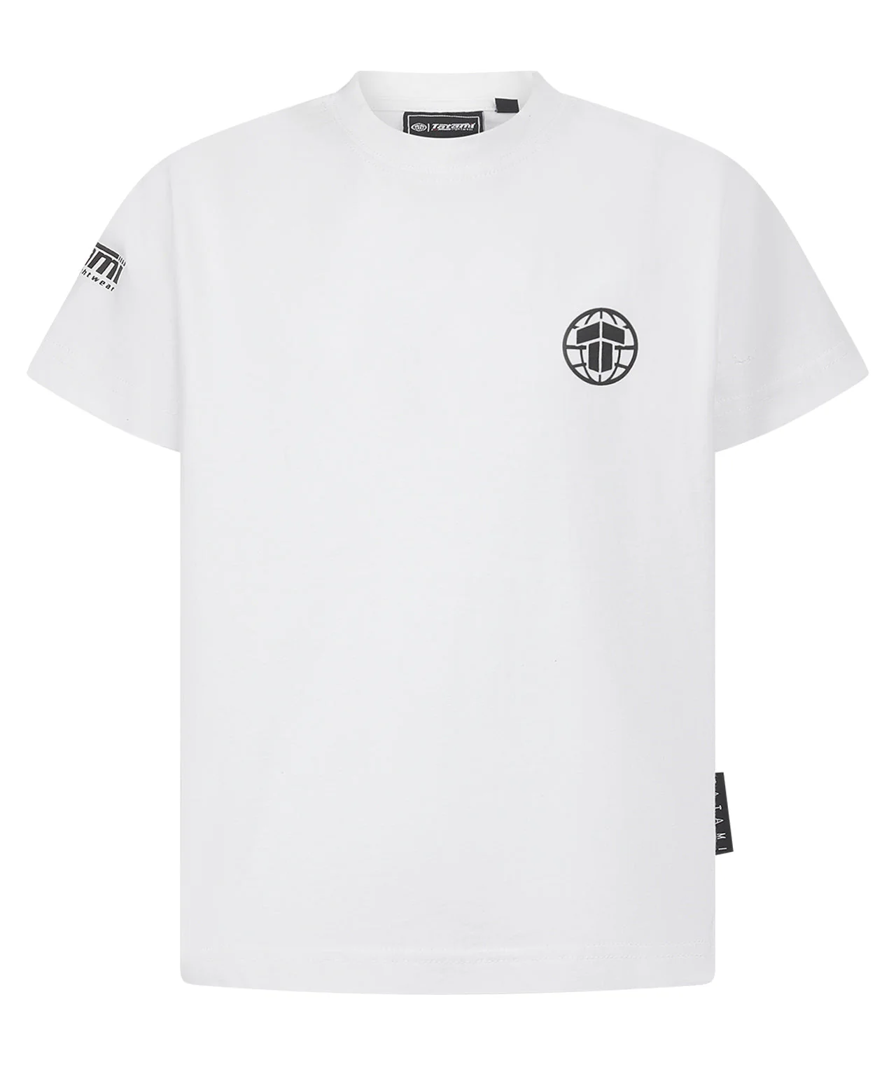 Kids Tatami Globe T-Shirt - White