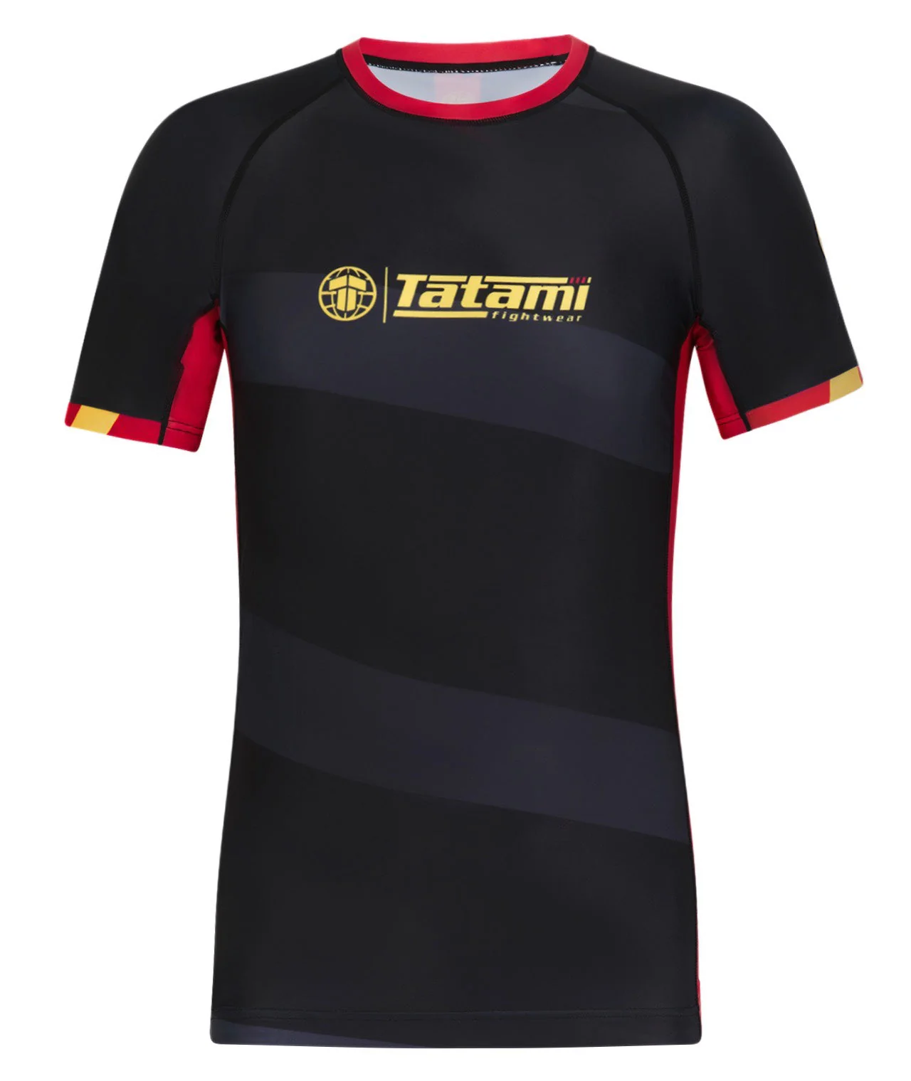 Kids Tatami Nomad Rash Guard - Black & Red