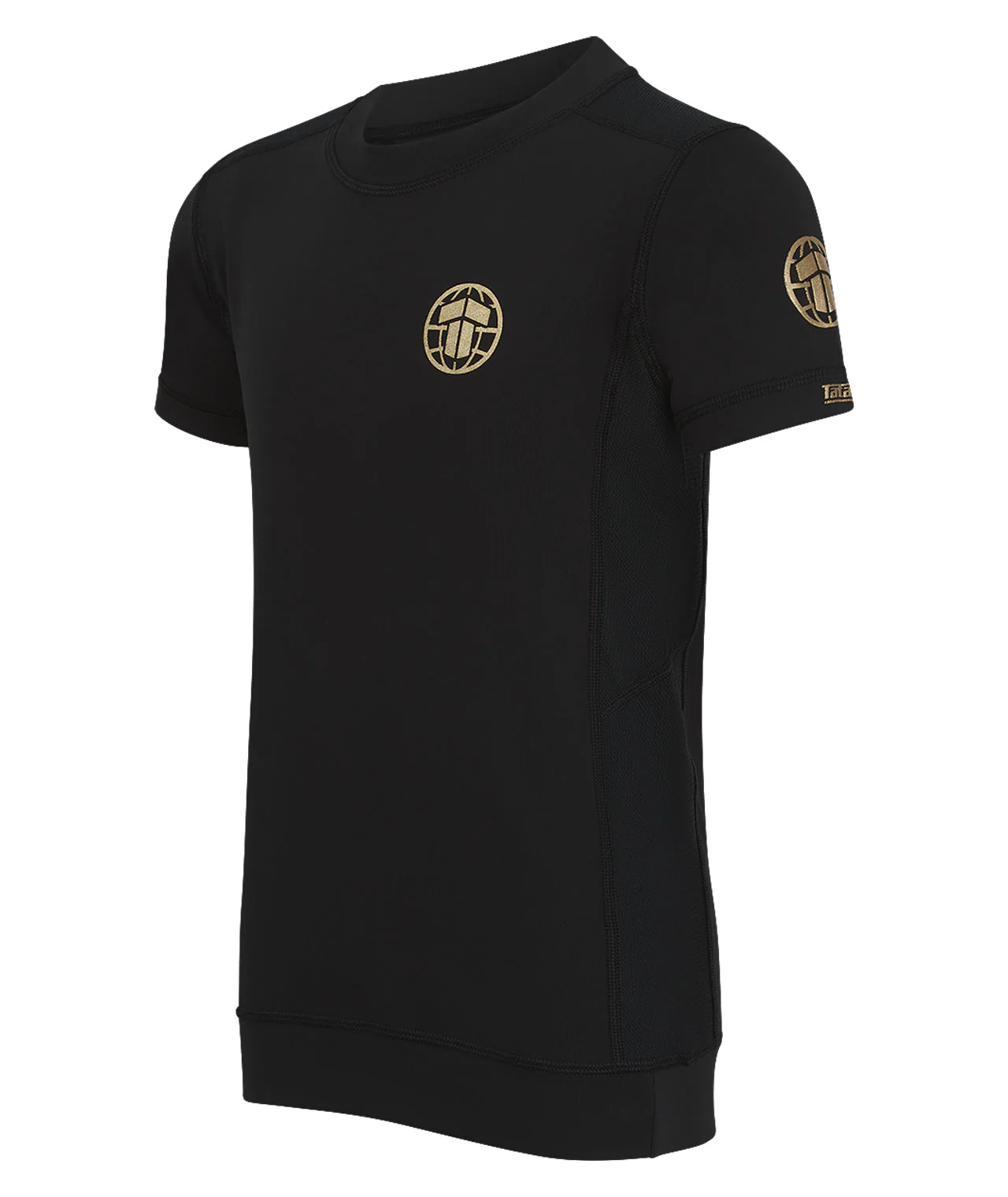 Kids Tatami Pro Rash Guard - Black & Gold - Image 3