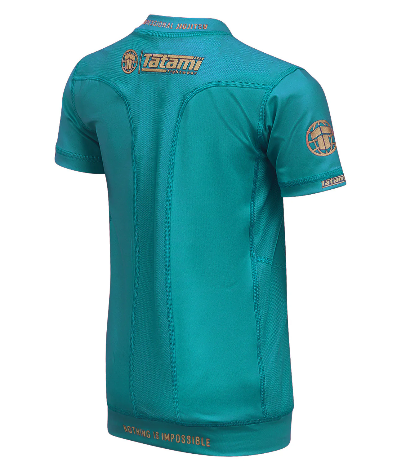 Kids Tatami Pro Rash Guard - Teal - Image 4