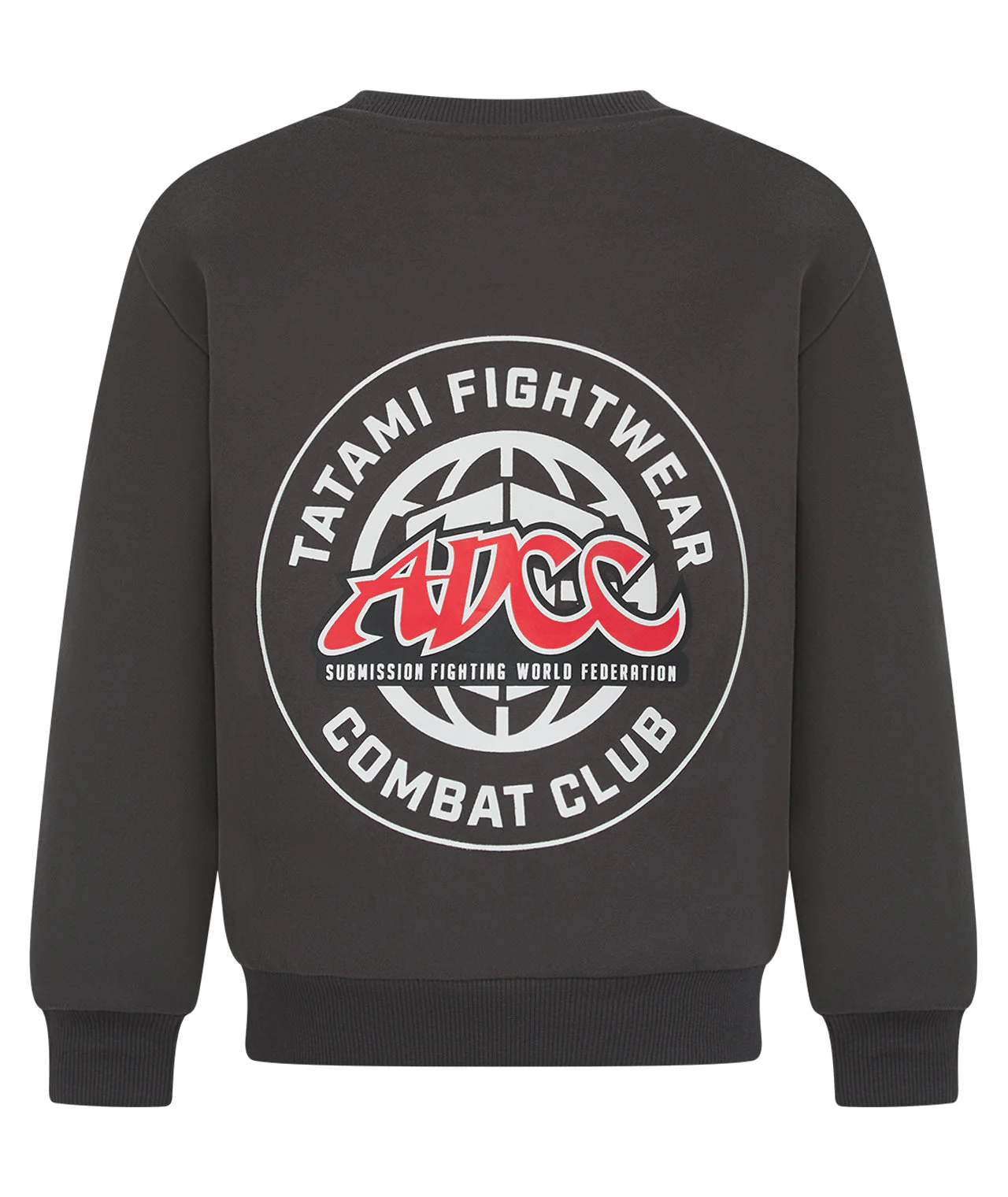 Kids Tatami X ADCC Combat Club Oversized Sweatshirt - Grey - Image 2