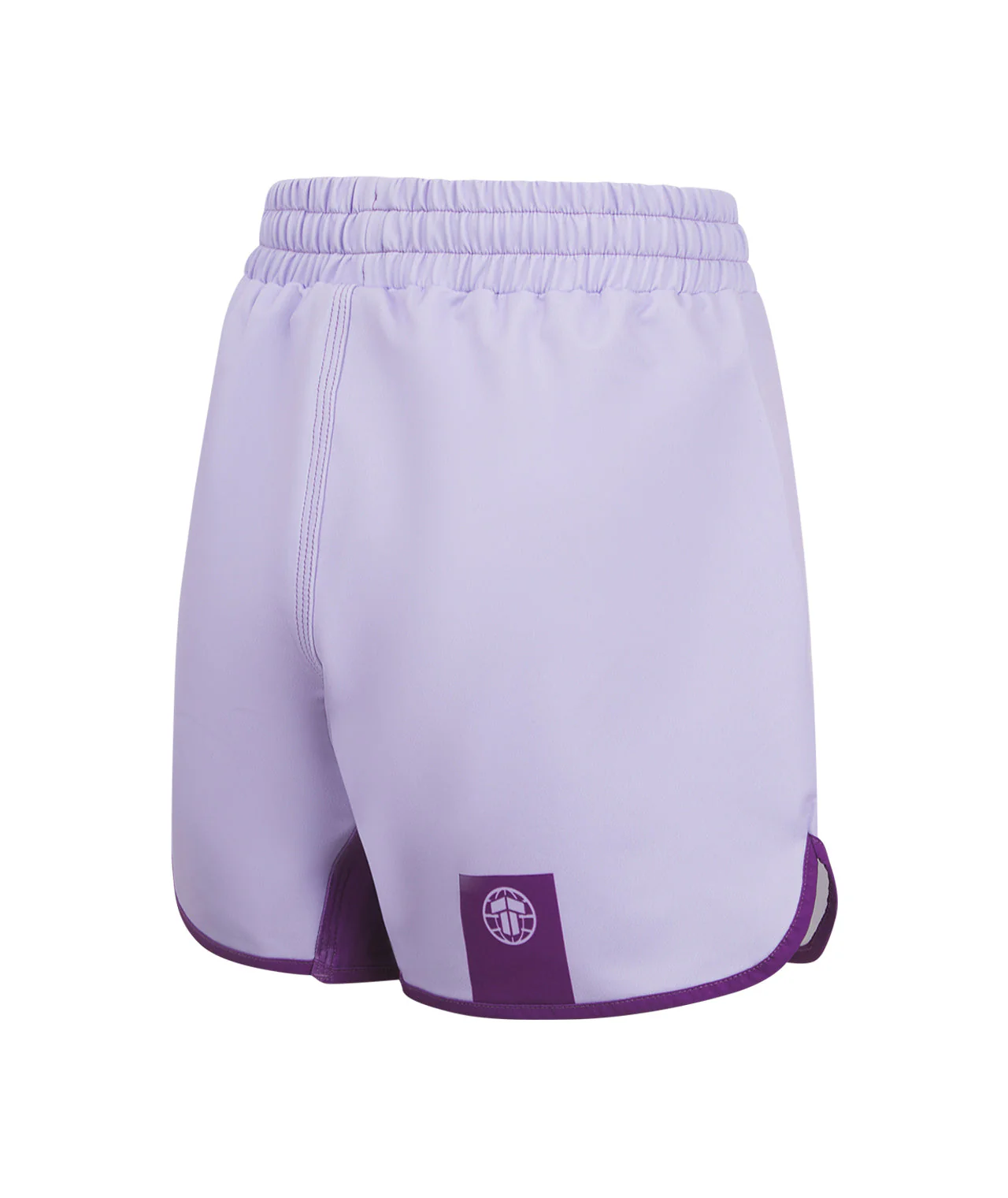 Ladies Contrast High Cut Shorts - Berry - Image 5