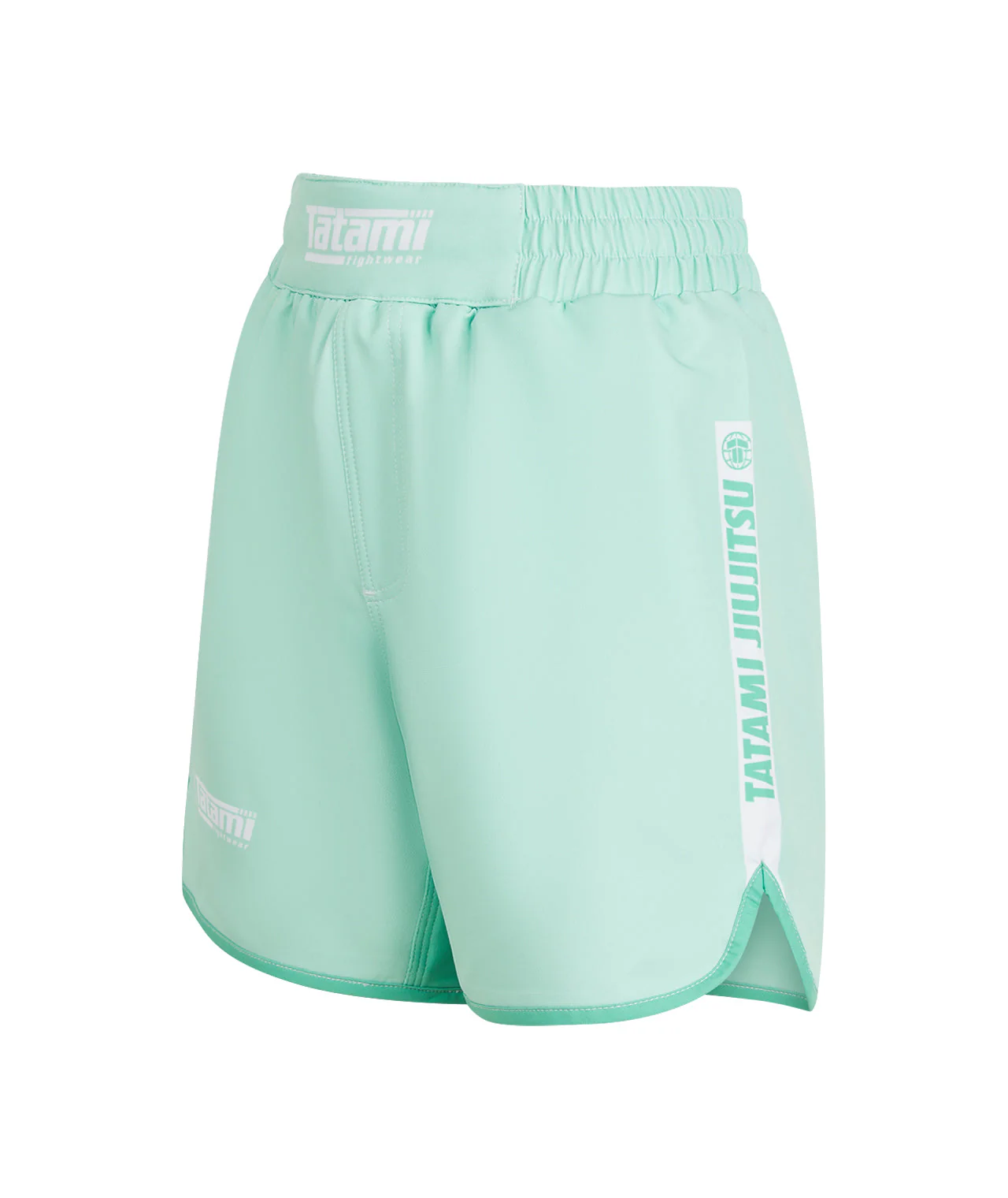 Ladies Contrast High Cut Shorts - Mint - Image 3