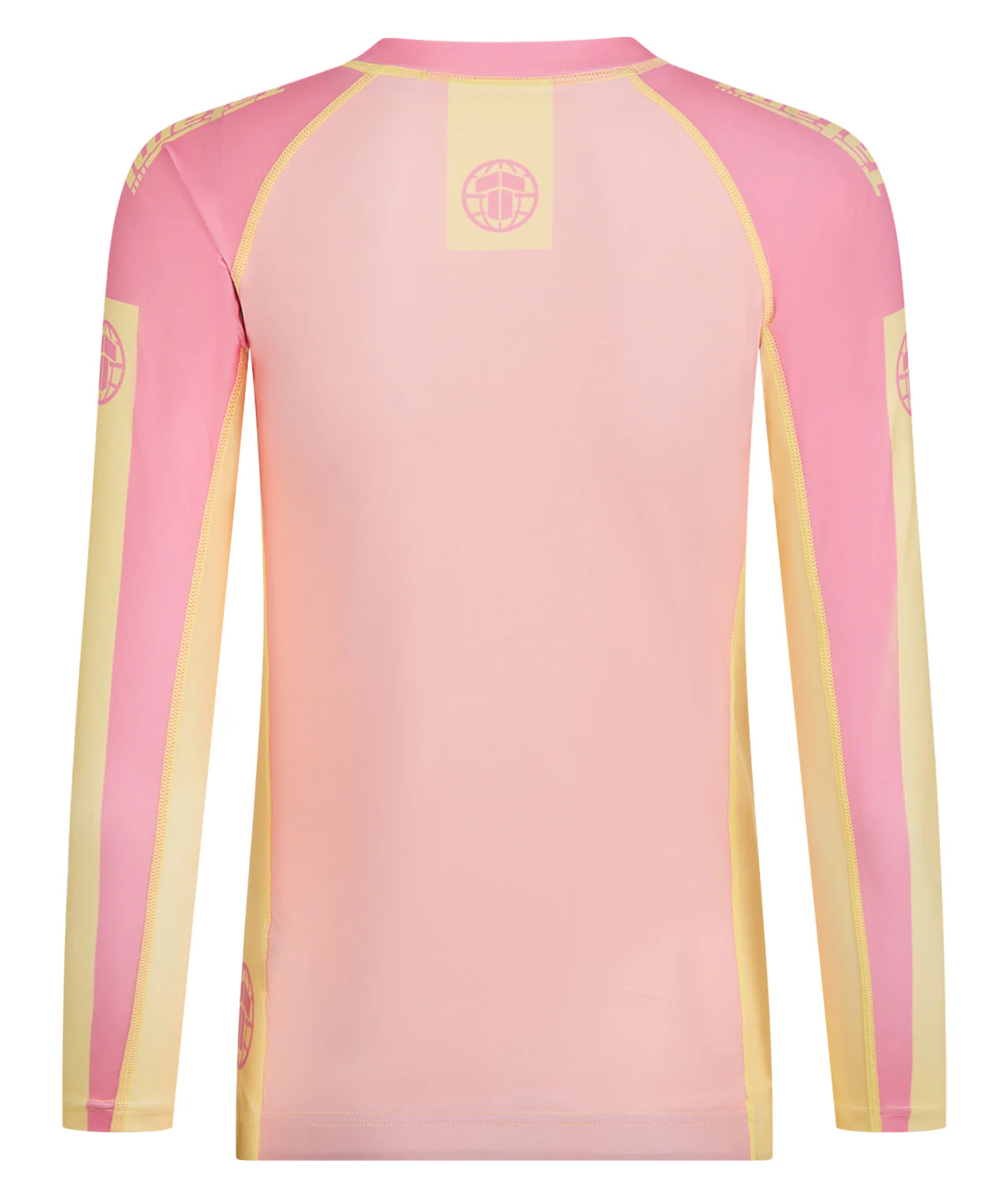 Ladies Contrast Long Sleeve Rash Guard - Candy - Image 4