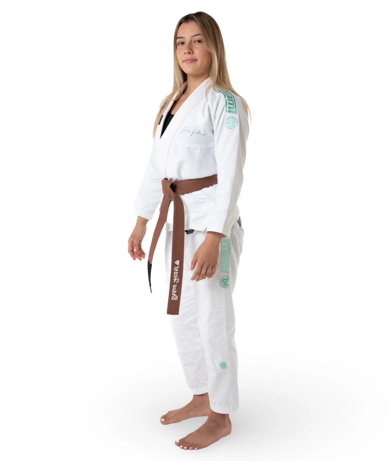 Ladies Elements Superlite Gi - Mint & White - Image 3