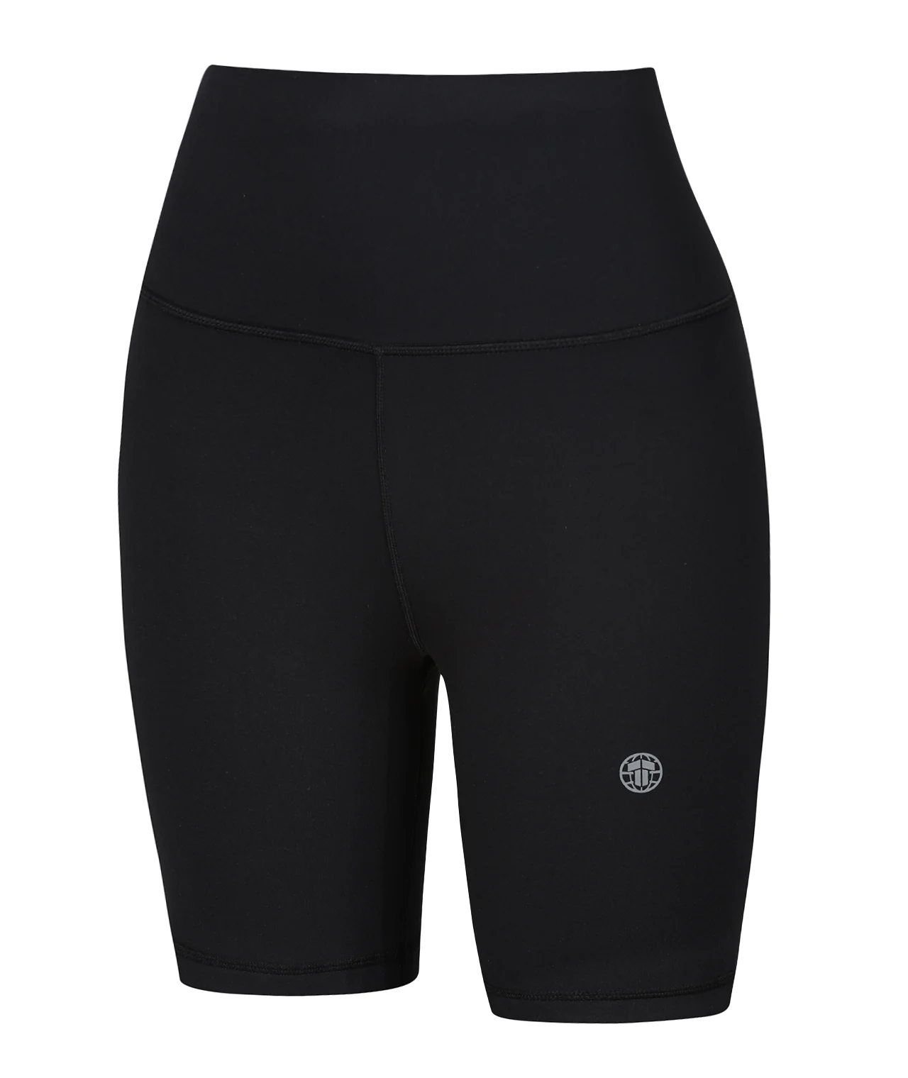 Ladies Fusion Longline Shorts - Black - Image 4