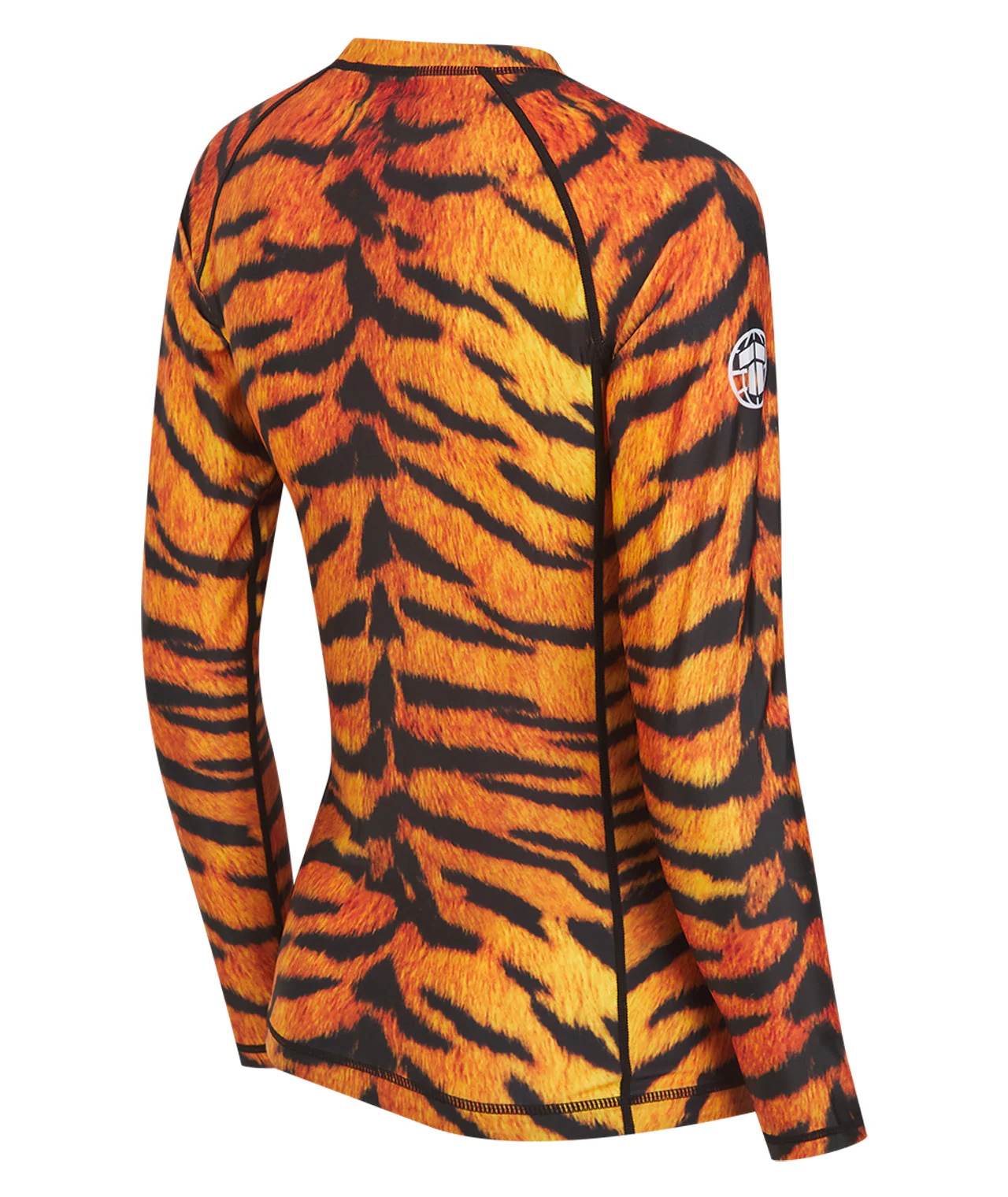 Ladies Helena Long Sleeve Rash Guard - Tiger - Image 5