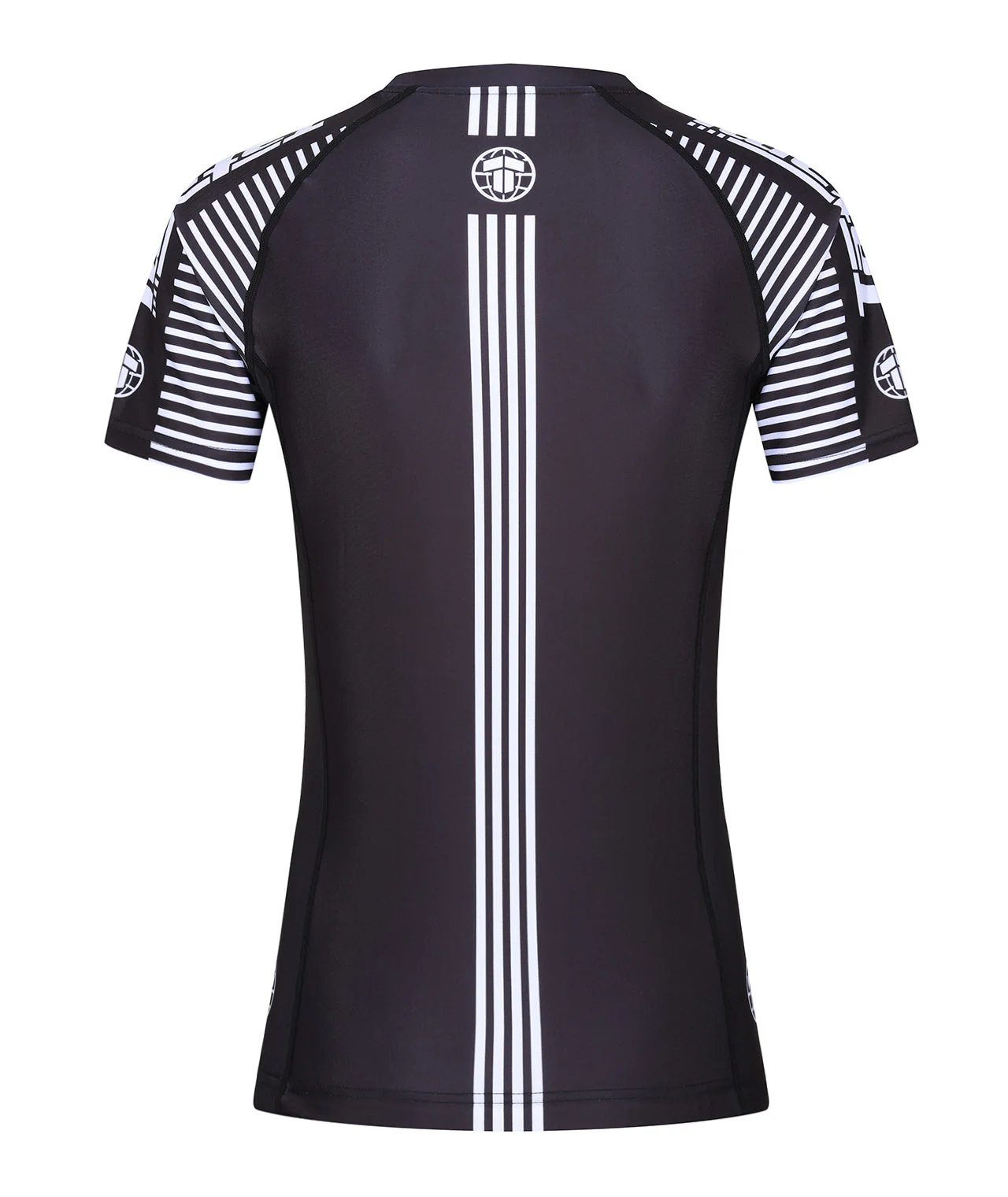 Ladies IBJJF Ranked Rash Guard - Black - Image 3