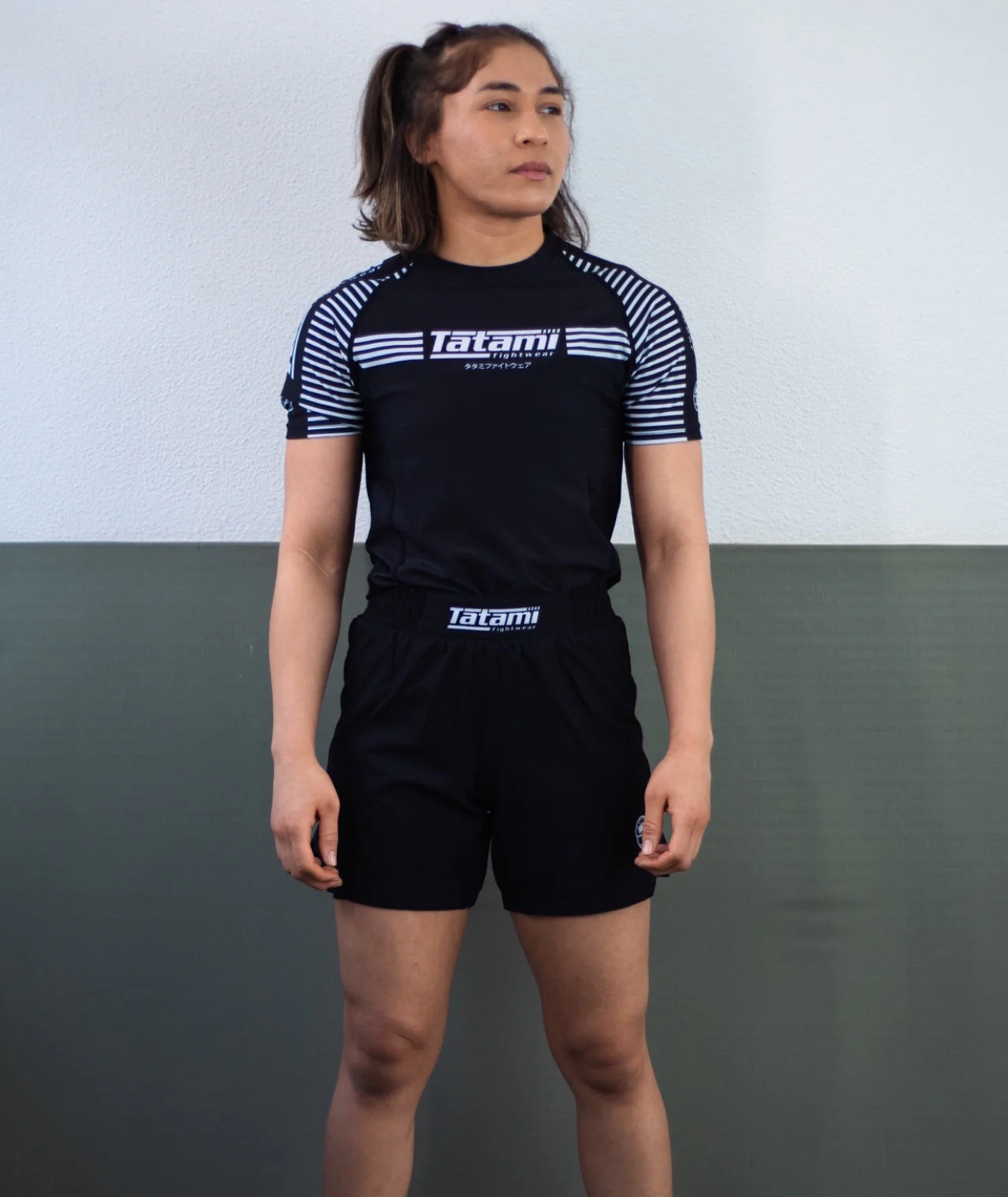 Ladies IBJJF Ranked Rash Guard - Black - Image 6