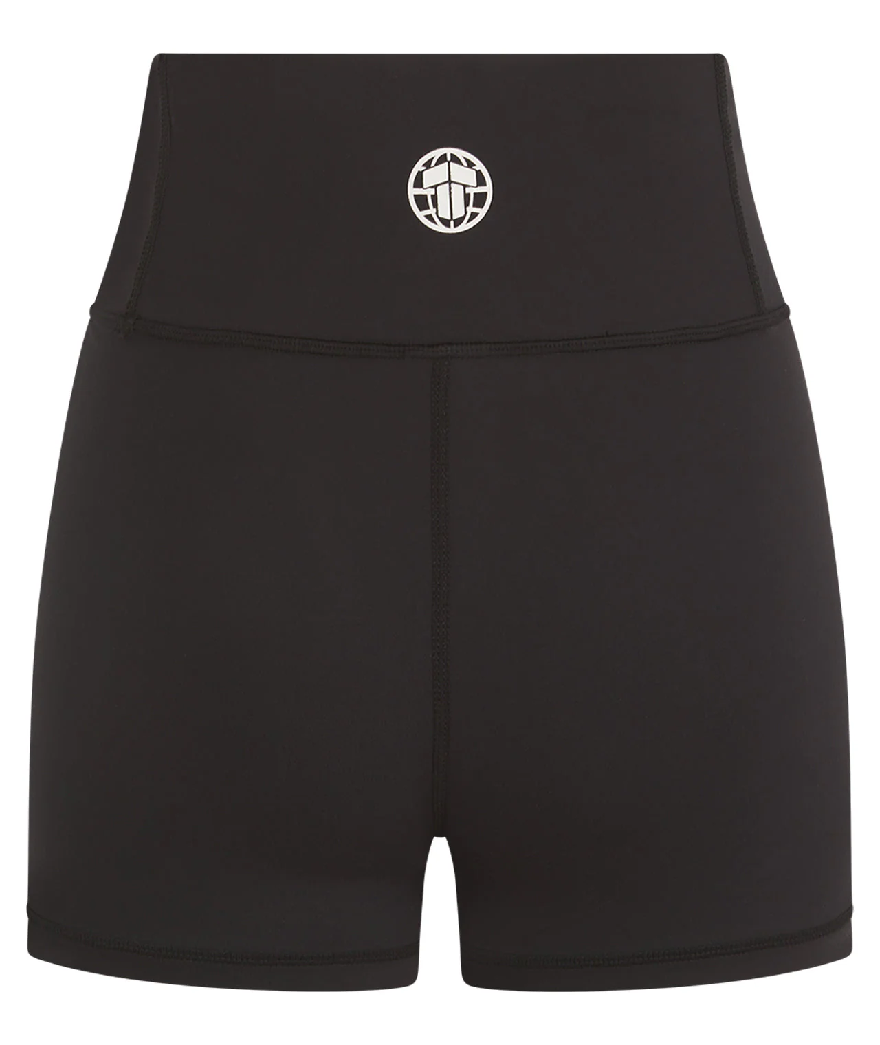 Ladies Luxe Compression Shorts - Black - Image 2