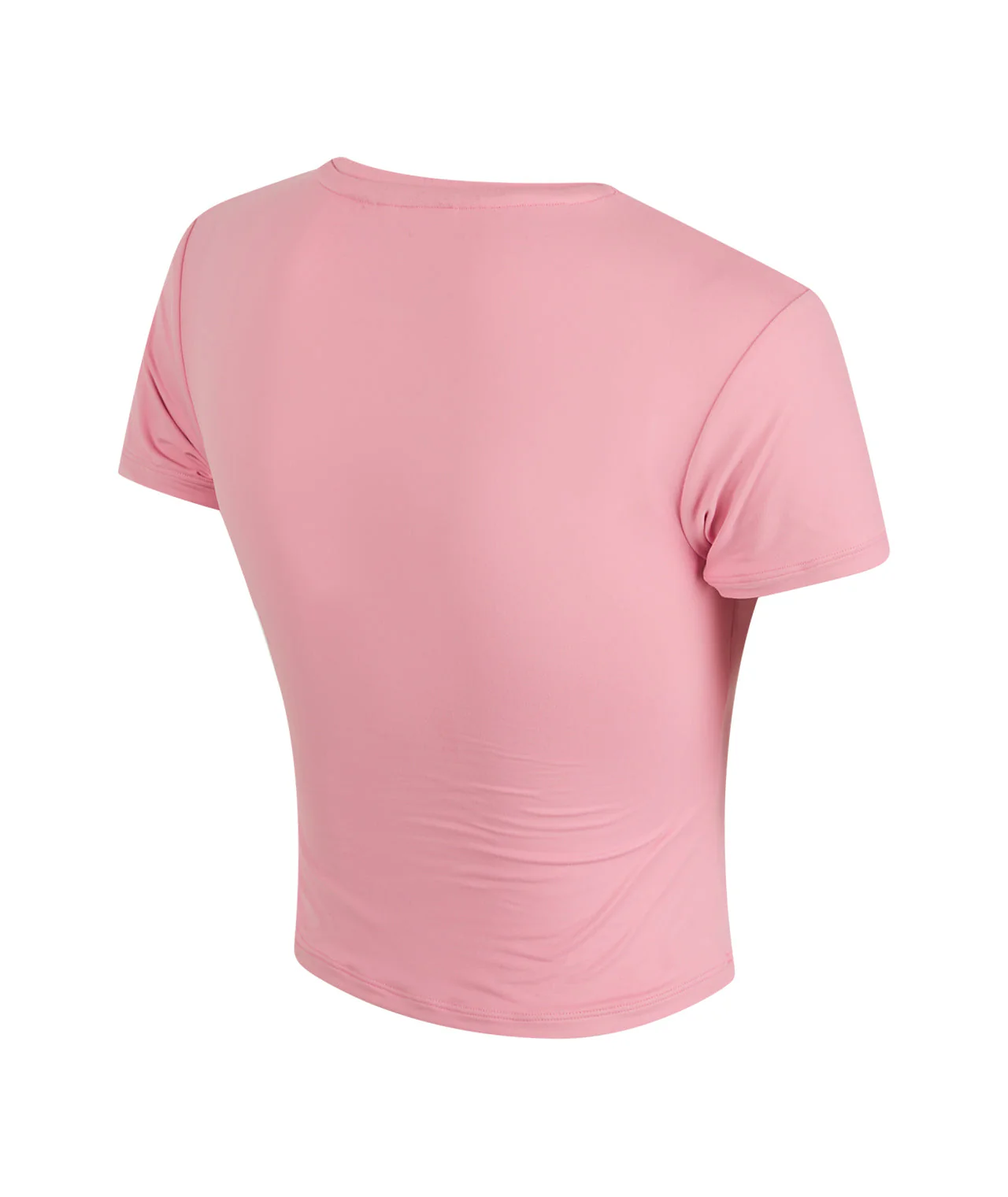 Ladies Luxe Cropped T-Shirt - Blush - Image 4
