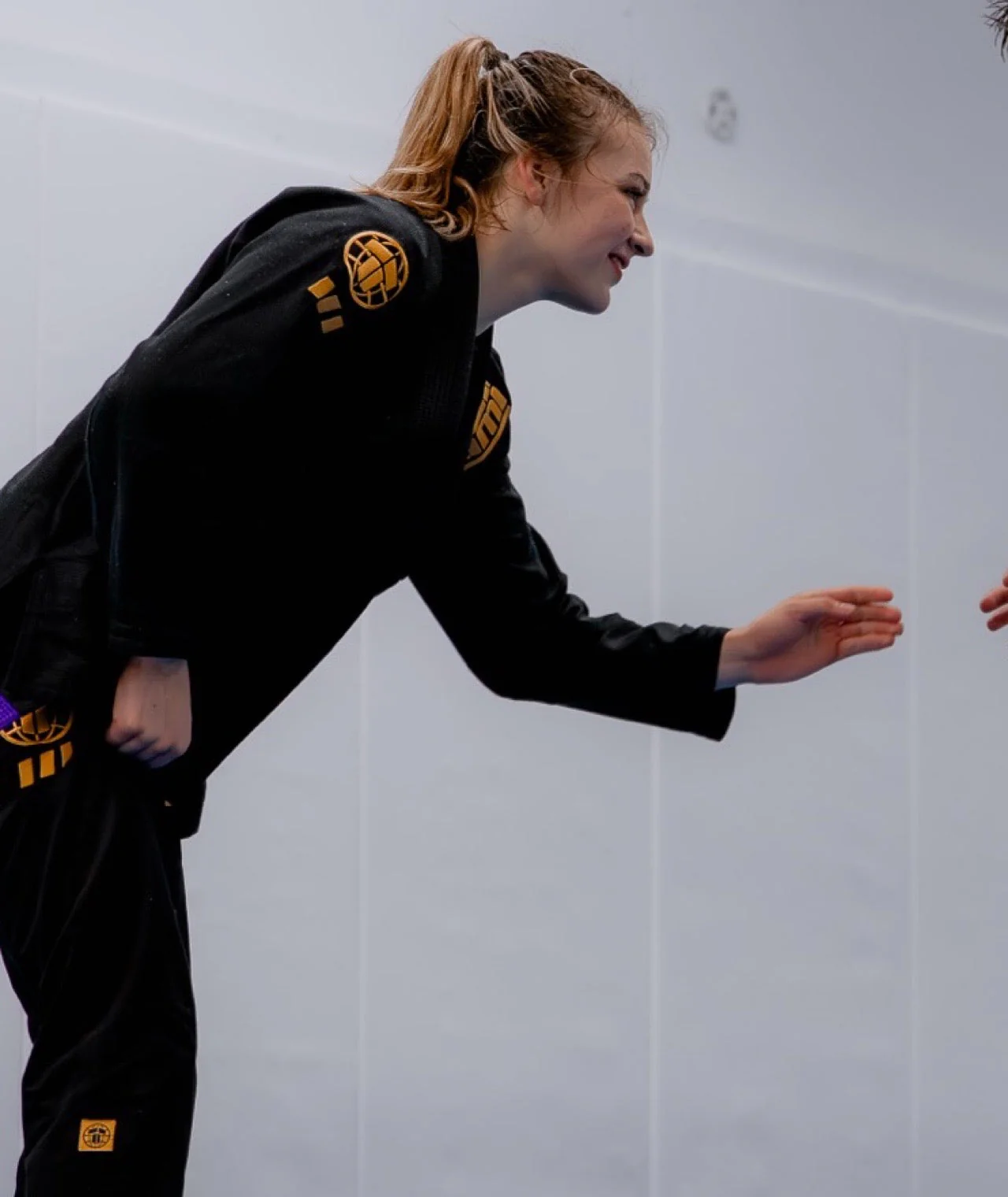 Ladies Pro Series Gi - Black & Champion Gold - Image 9