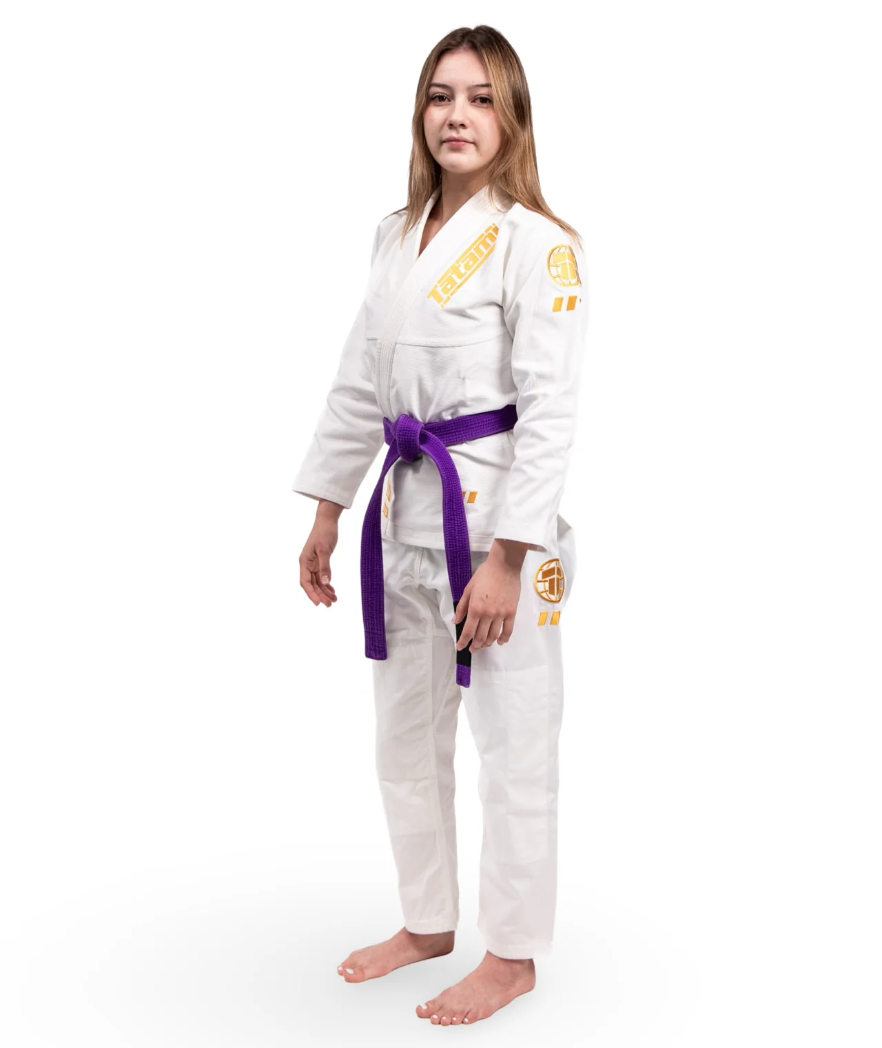 Ladies Pro Series Gi - White & Champion Gold - Image 4