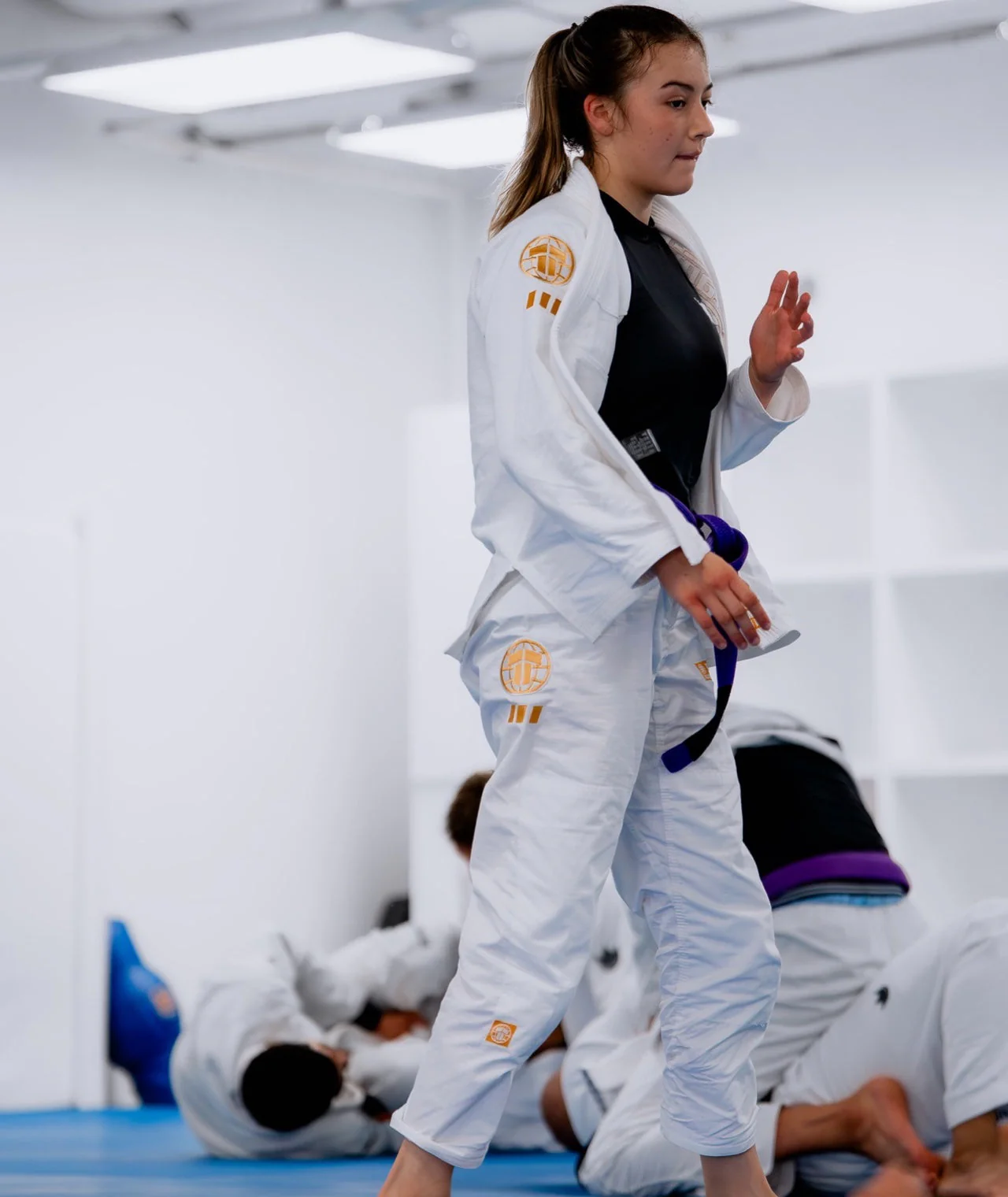 Ladies Pro Series Gi - White & Champion Gold - Image 8