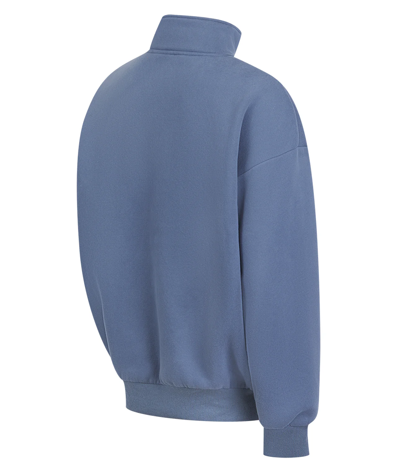 Ladies Quarter Zip Jumper - Blue - Image 5