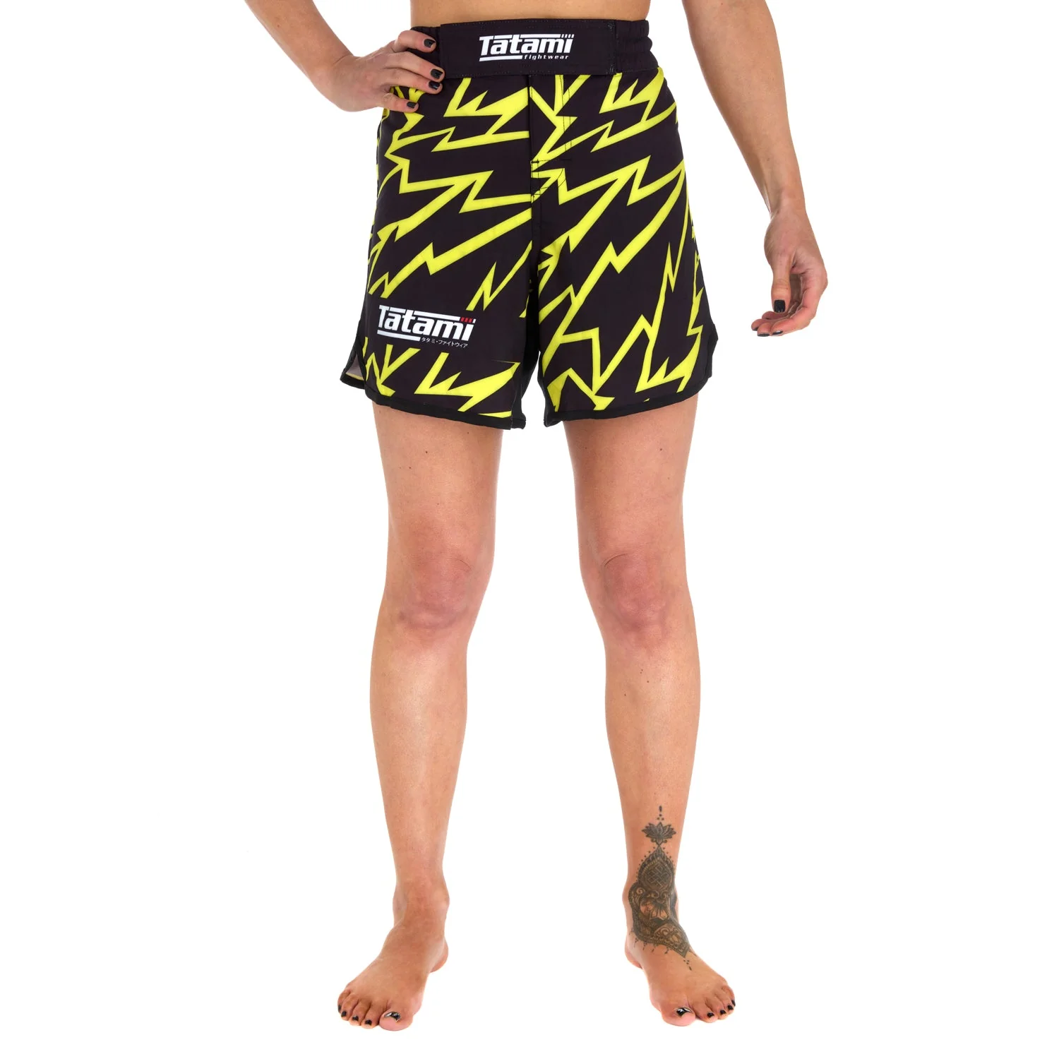 Ladies Recharge Grappling Shorts - Bolt - Image 2