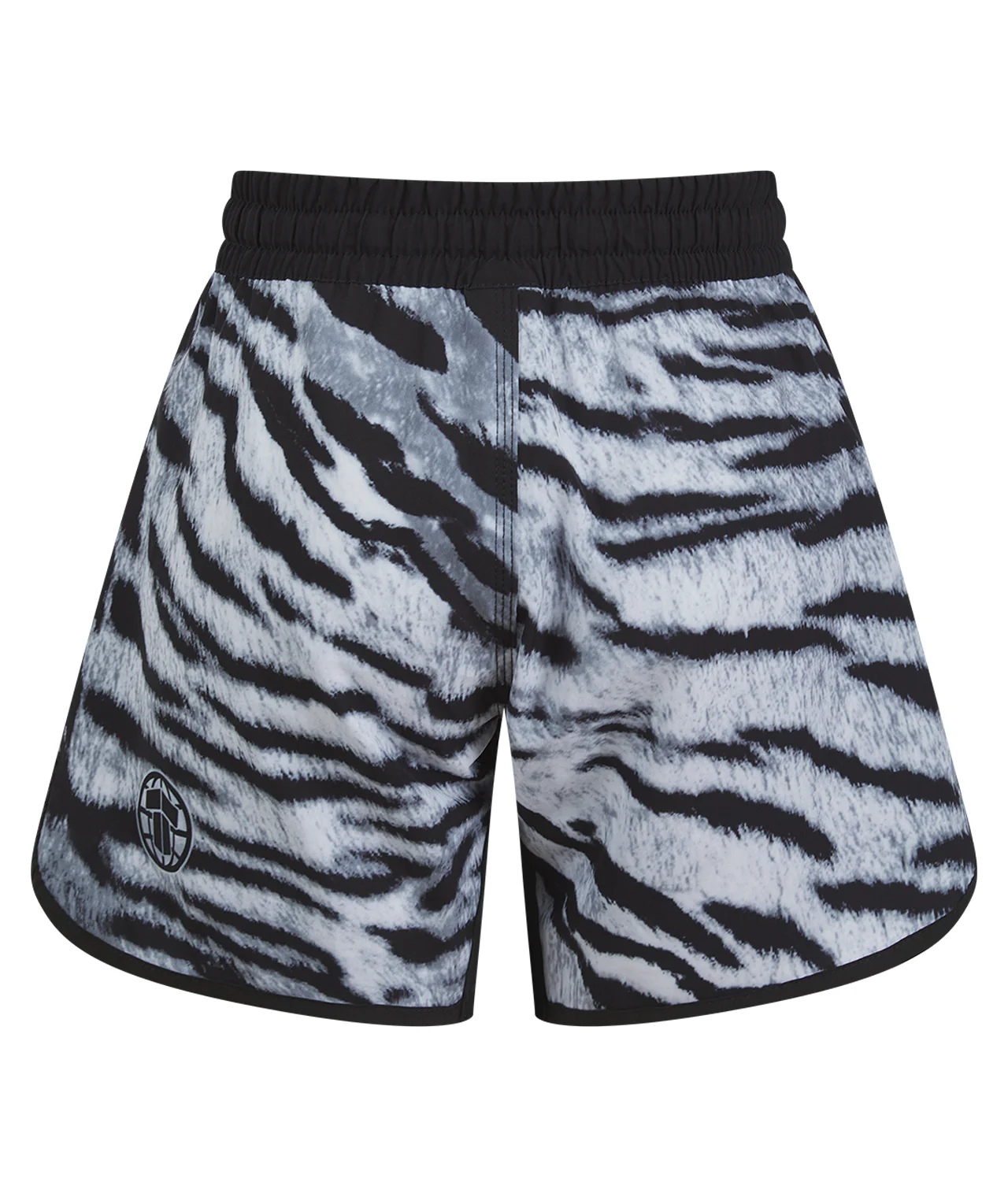 Ladies Recharged Grappling Shorts - Grey Tiger - Image 2