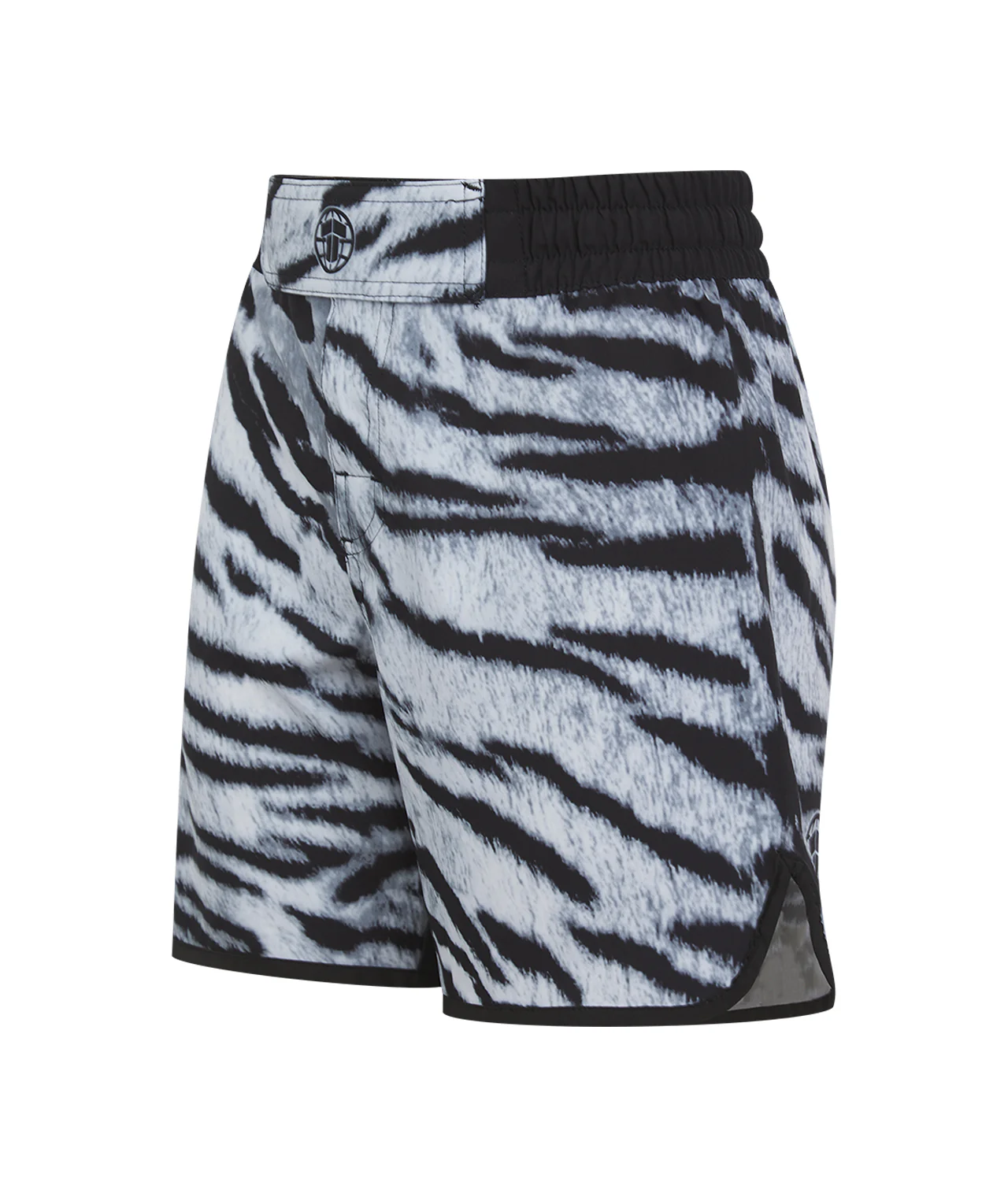Ladies Recharged Grappling Shorts - Grey Tiger - Image 3