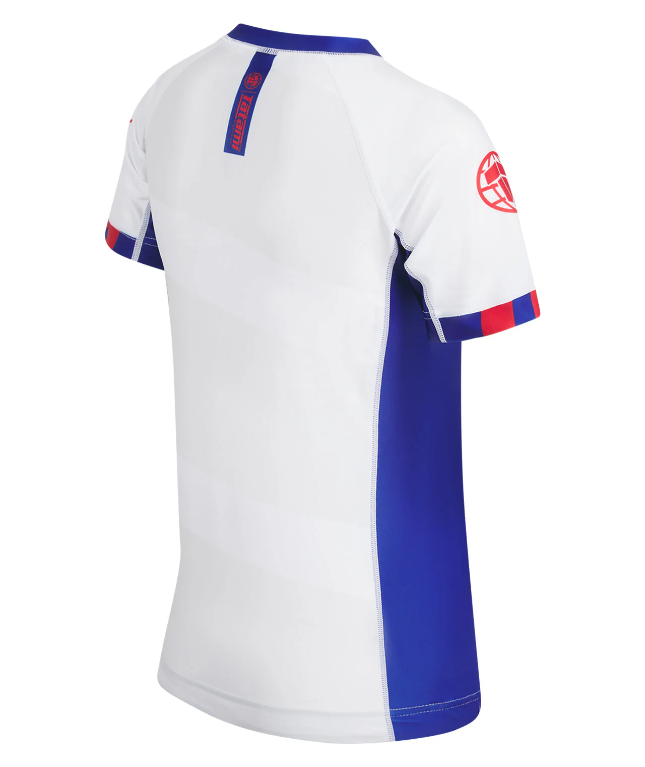 Ladies Tatami Nomad Rash Guard - White & Navy - Image 4