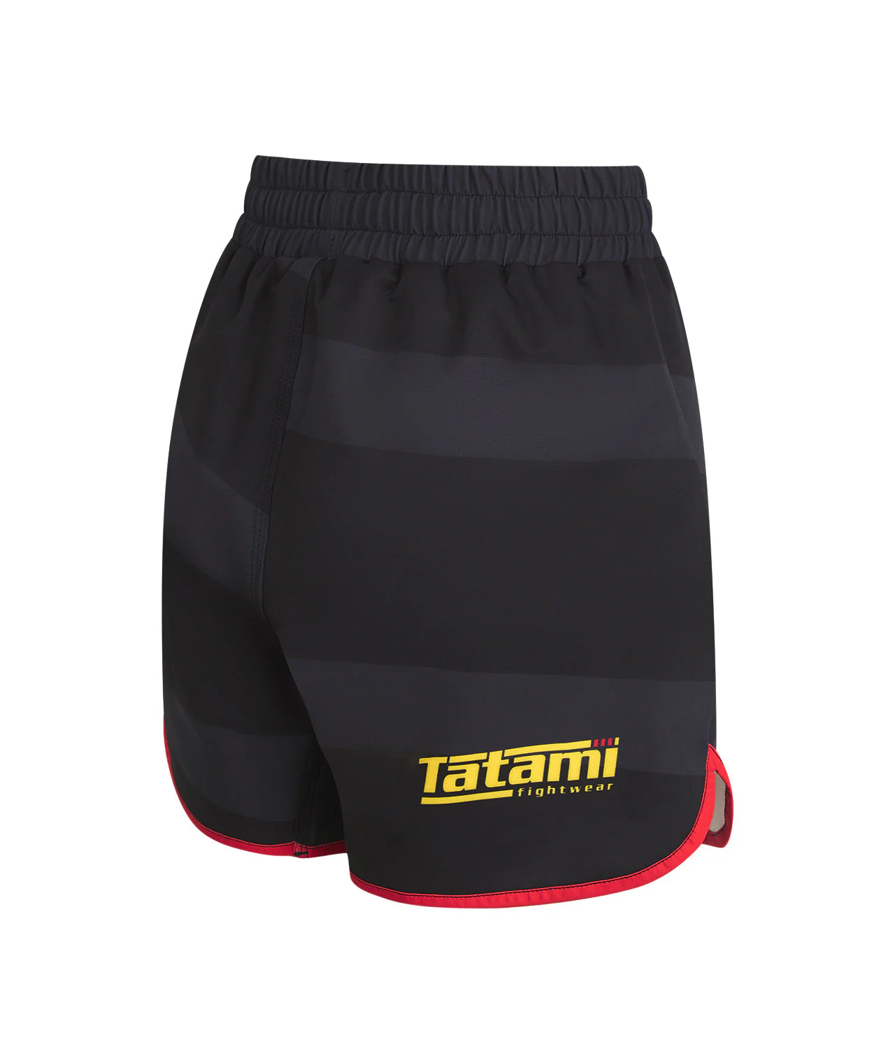 Ladies Tatami Nomad Shorts - Black & Red - Image 4