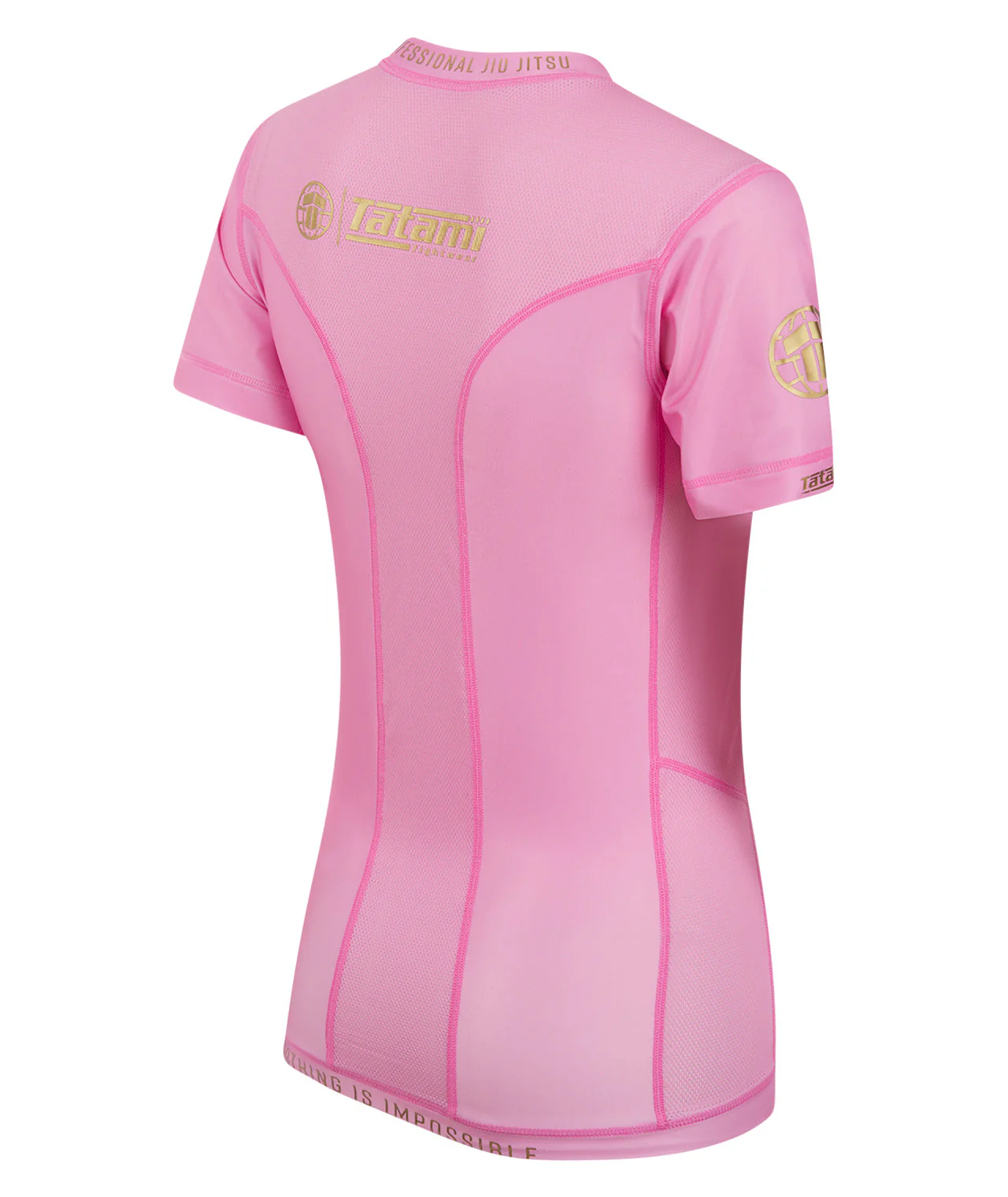 Ladies Tatami Pro Rash Guard - Pink - Image 4